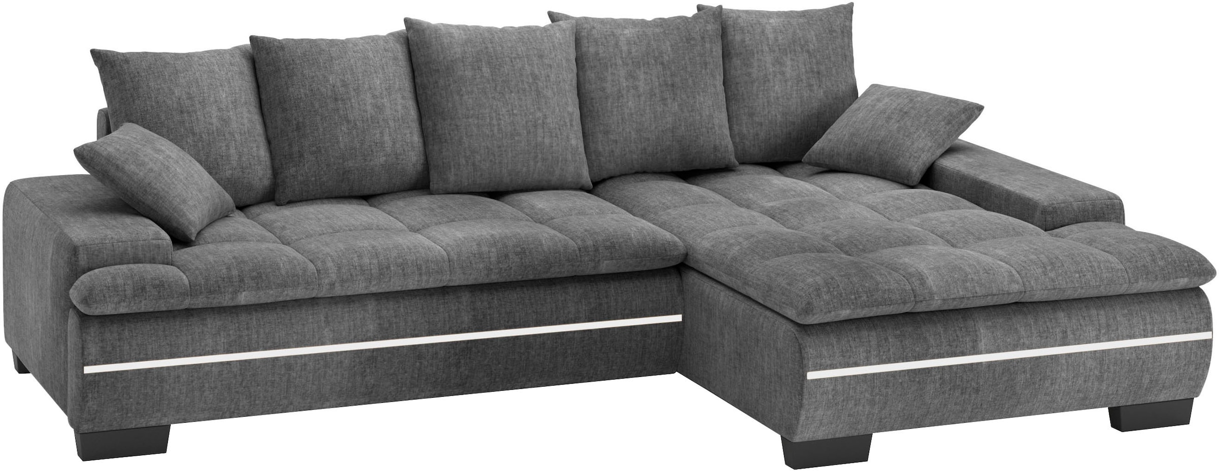 Mr. Couch Ecksofa »Haiti II, L-Form«, RGB-LED Beleuchtung, Kaltschaum, wahl günstig online kaufen