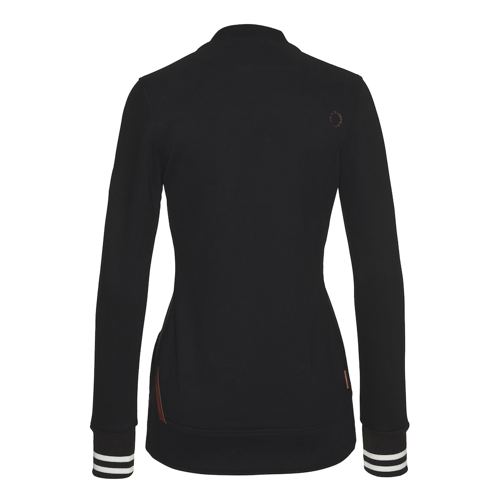 Alife & Kickin Sweatblazer »MartaAK«, maritime Sweatjacke mit Kontrast-Details