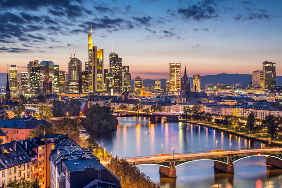 Papermoon Fototapete »Frankfurt am Main« günstig online kaufen