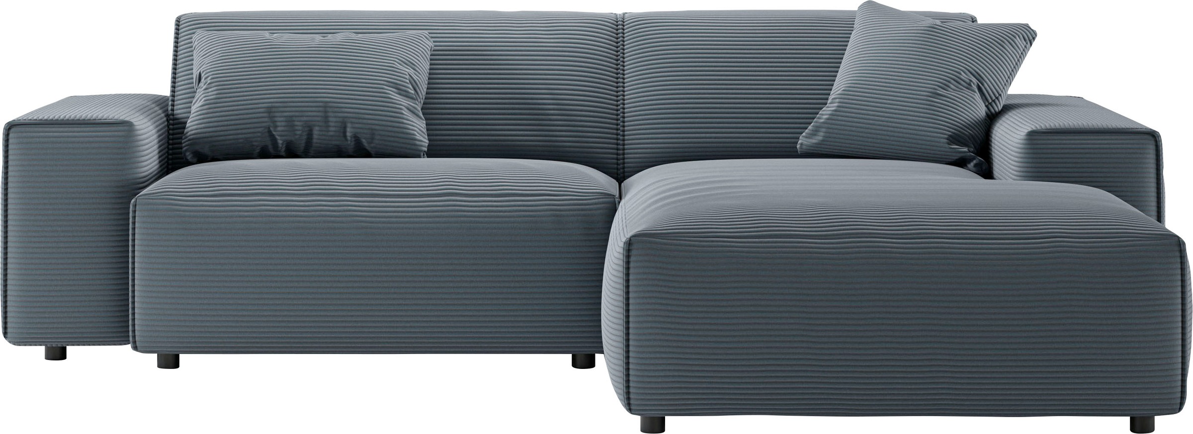 andas Ecksofa »Glimminge L-Form auch in Breitcord, Feincord + Easy care-Bezug,«, Breite 234, Zierkissen