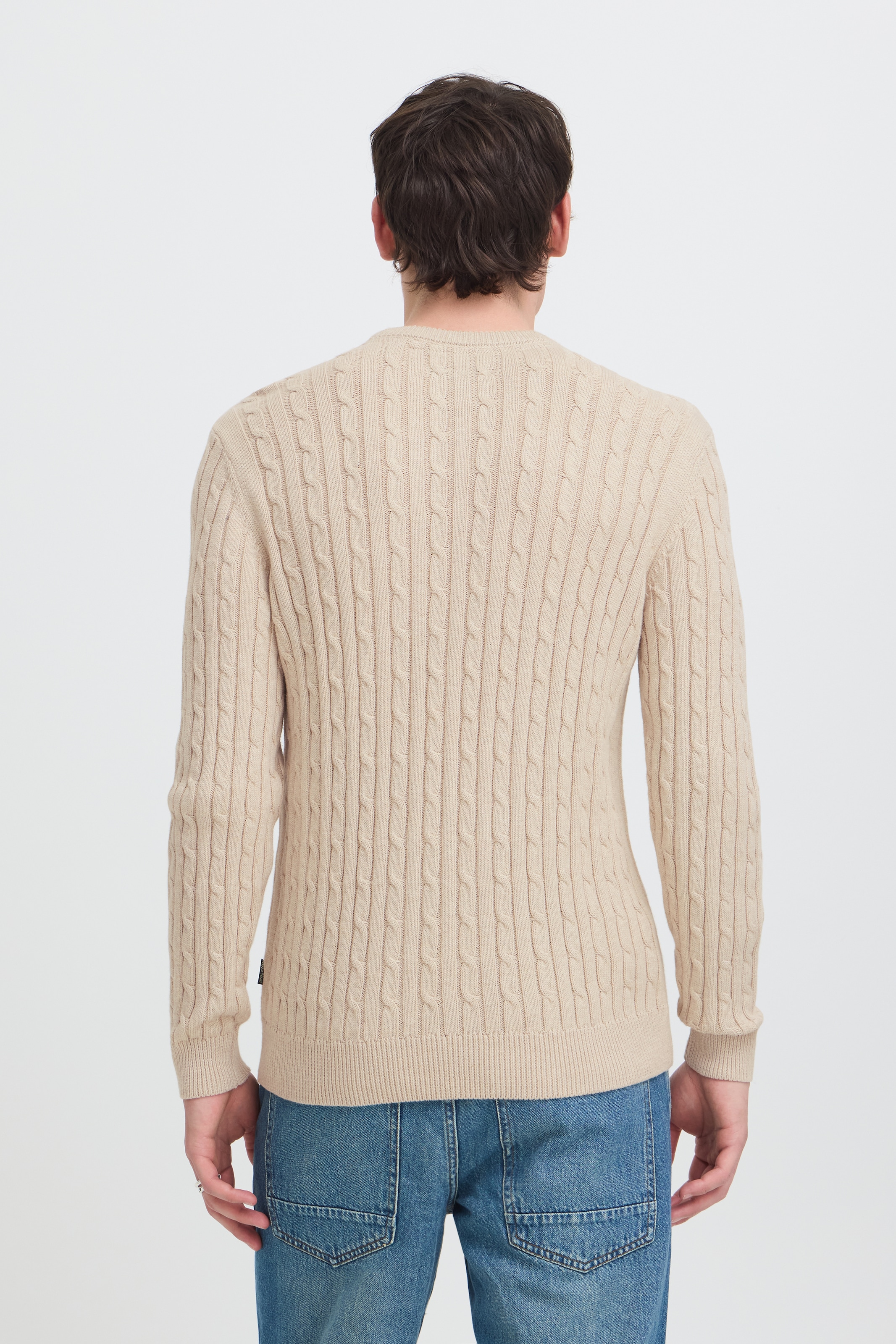 Blend Rundhalspullover »BHCURT PULLOVER« Baumwolle, regular fit