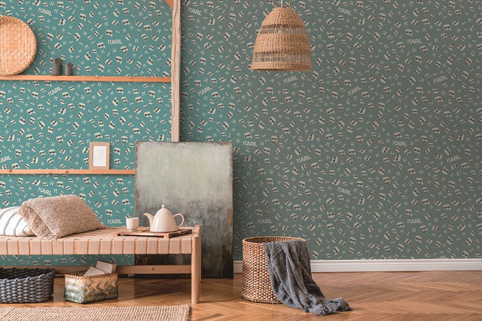 Architects Paper Vliestapete »Ikonik«, Motiv-abstrakt-naturalistisch, Karl Lagerfeld Tapete Designer Tapeten Wohnzimmer Schlafzimmer Küche
