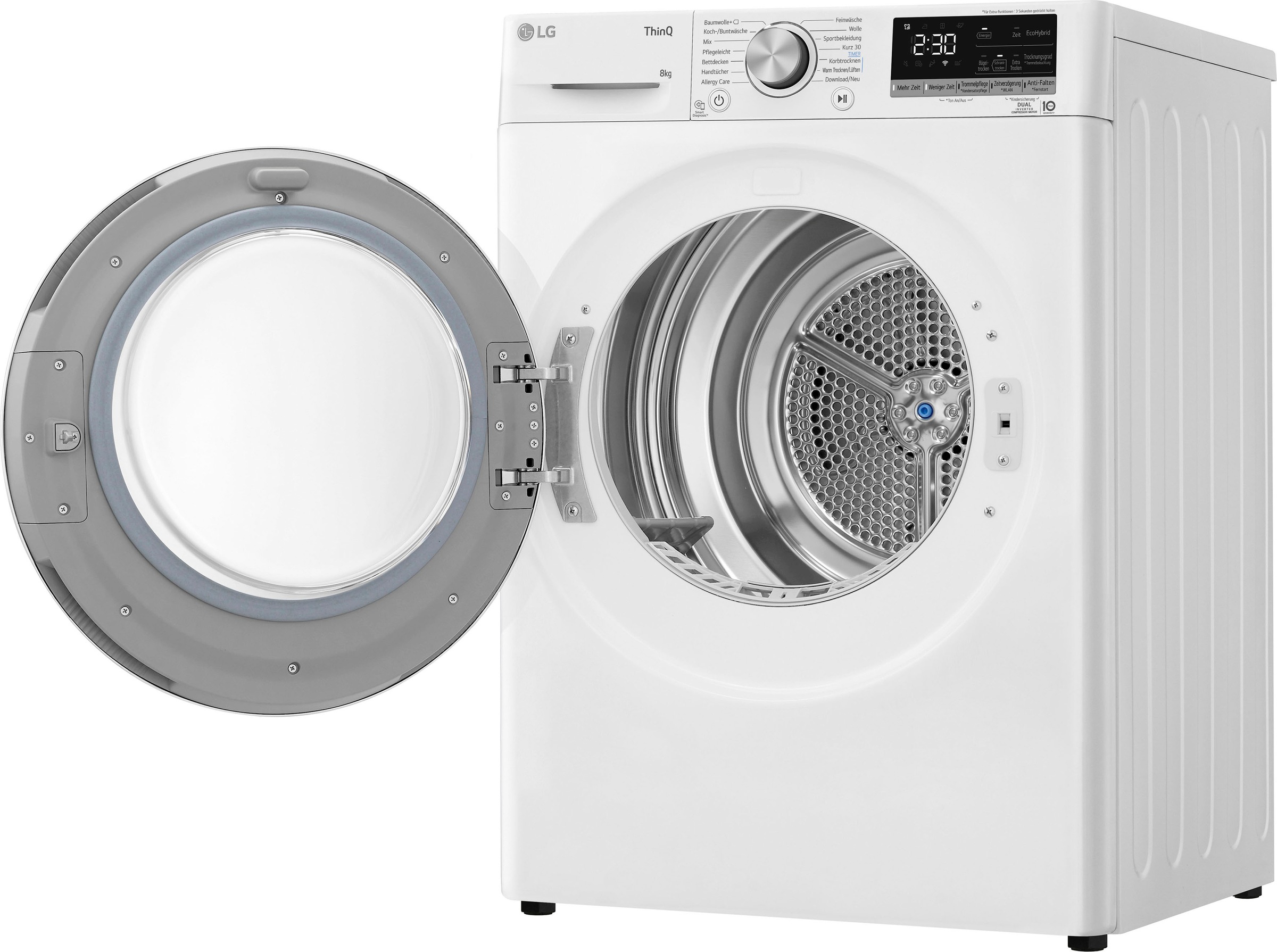 LG Wärmepumpentrockner »RT80V9«, 8 kg
