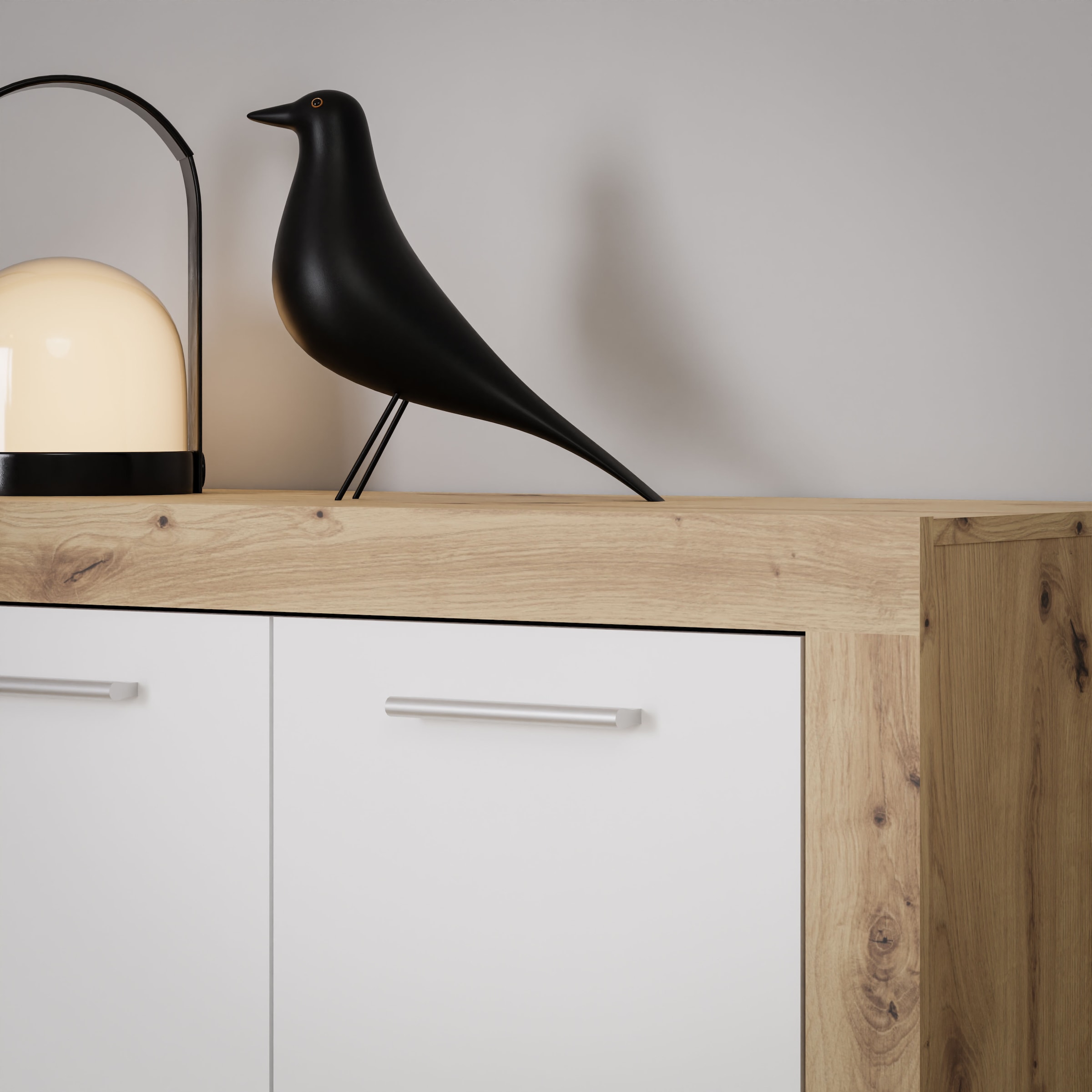 FORTE Sideboard »Baccio«, Breite ca. 197 cm, 4 Türen, 4 Schubladen