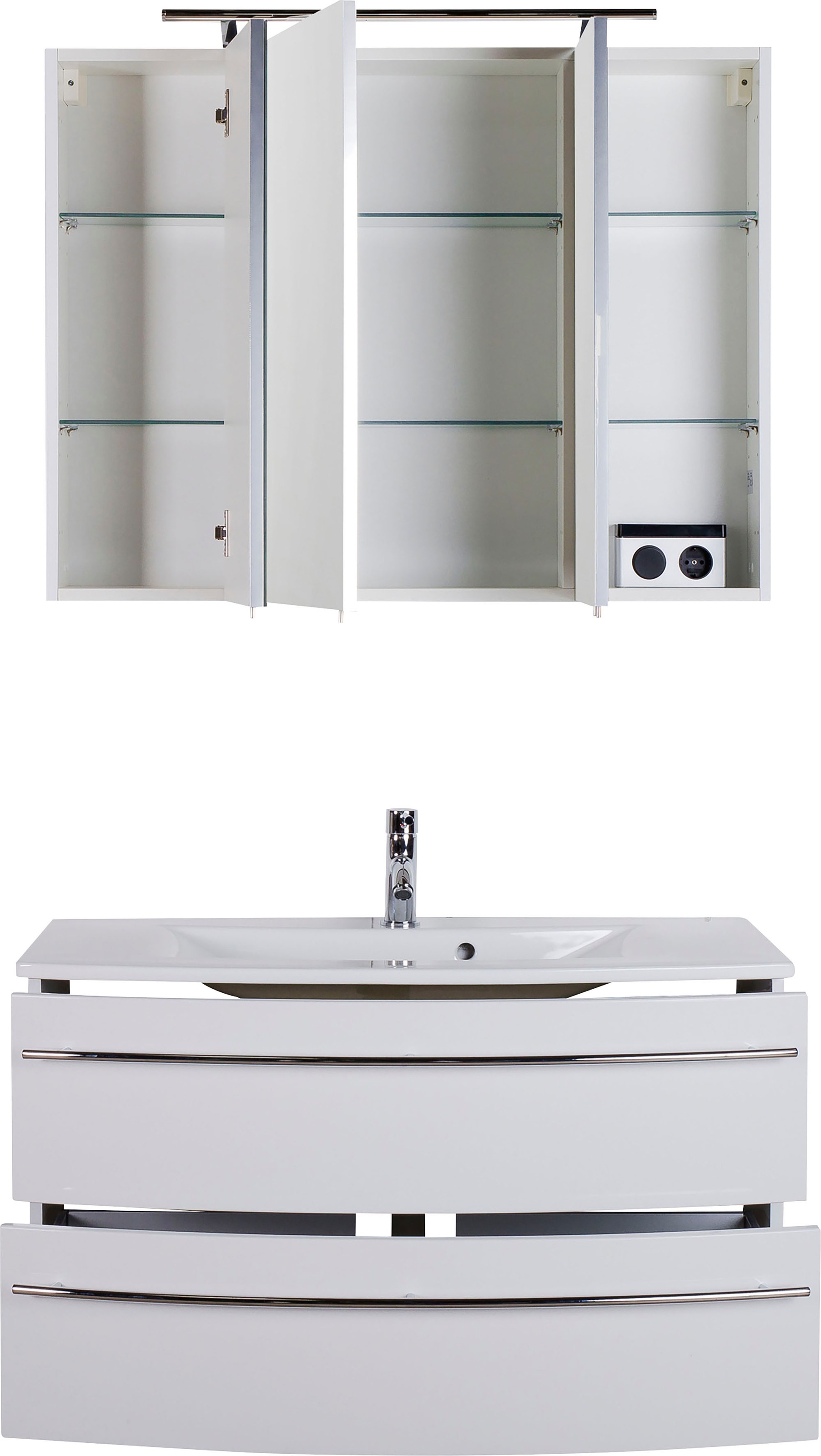 Saphir Badmöbel-Set »3040«, (2 St.), Breite 90 cm