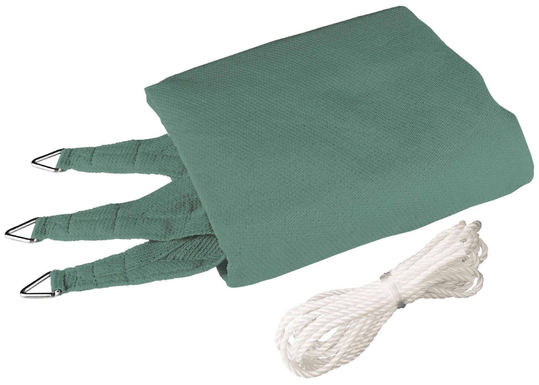 Windhager Sonnensegel »Capri Dreieck«, 5x5x5m, olive