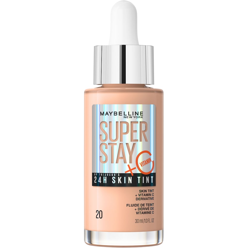 MAYBELLINE NEW YORK Foundation »Maybelline New York Super Stay 24H Skin Tint«, mit Vitamin C