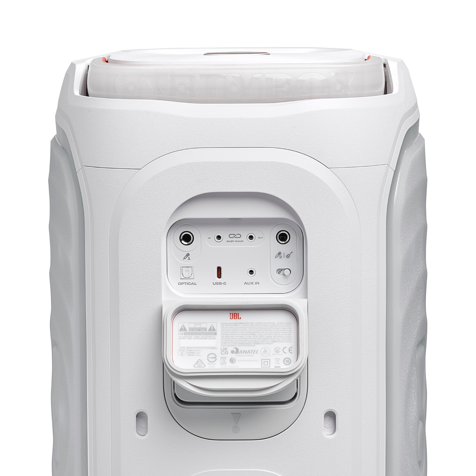 JBL Party-Lautsprecher »PartyBox 130« (A2DP Bluetooth | AVRCP Bluetooth | Bluetooth 200 W) Tragbarer Partylautsprecher mit legendärem JBL Sound und Lichtshow