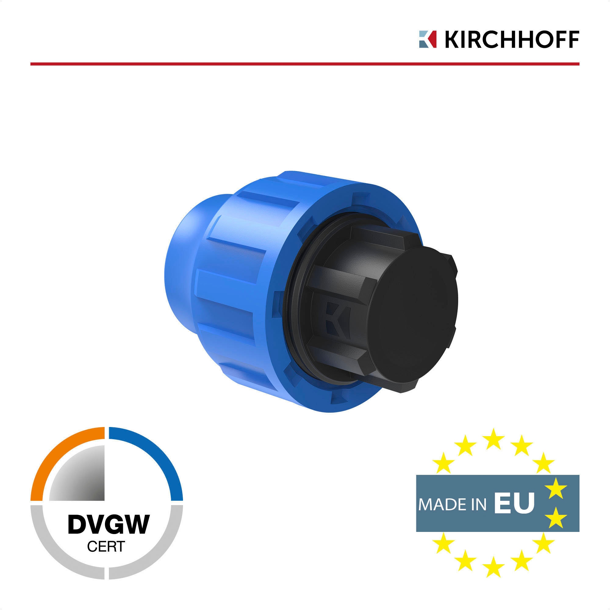 Kirchhoff Reduzierstück, für HDPE Rohr, 20 mm