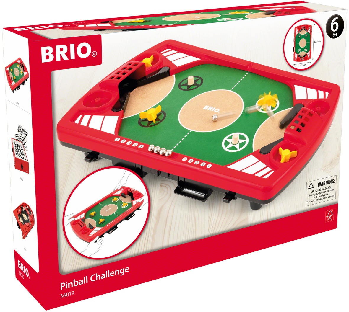 BRIO® Tischfußballspiel »Tischfußball-Flipper«, FSC® - schützt Wald - weltweit
