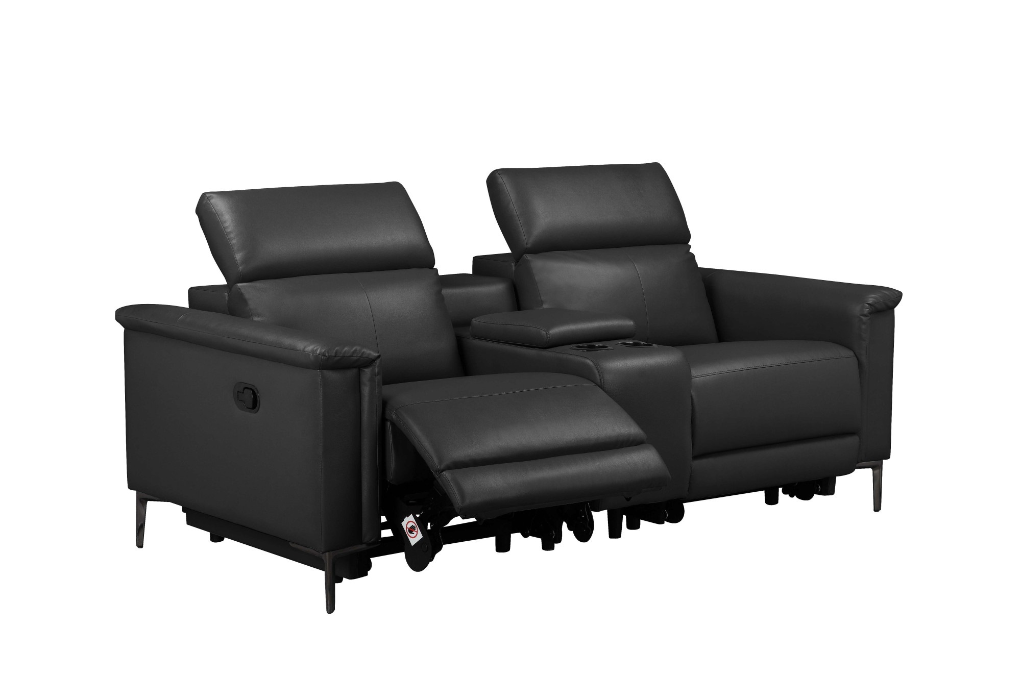 Places of Style 2-Sitzer »Lund, 2er-Kinosofa, TV-Sessel, Multimedia-Sofa, USB-A,«, m. elektrischer o. manueller Relaxfunktion, Getränkehalter u. Staufach