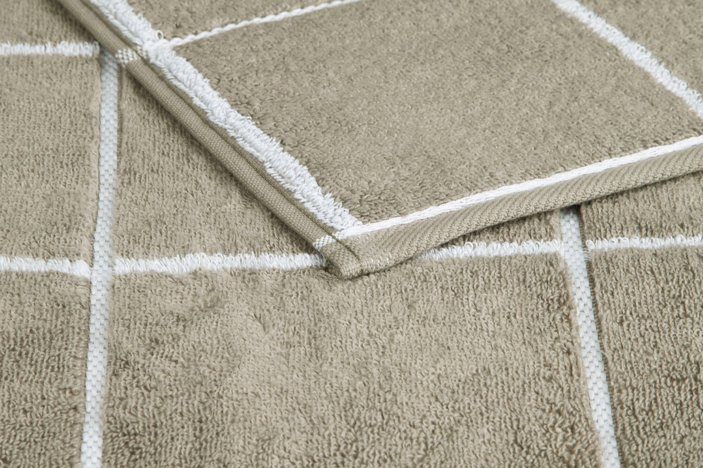 ROSS Duschtuch »Cashmere Überkaro«, (1 St.), in modischen Farben