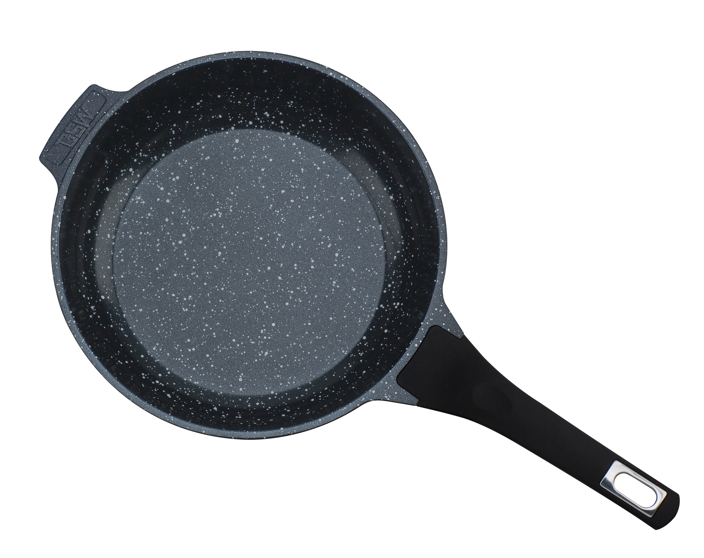 GSW Schmorpfanne »Titanium Granit Advanced«, Aluminiumguss, (1 tlg.), Schmorpfanne aus Aluminium-Guss mit Antihaft-Versiegelung