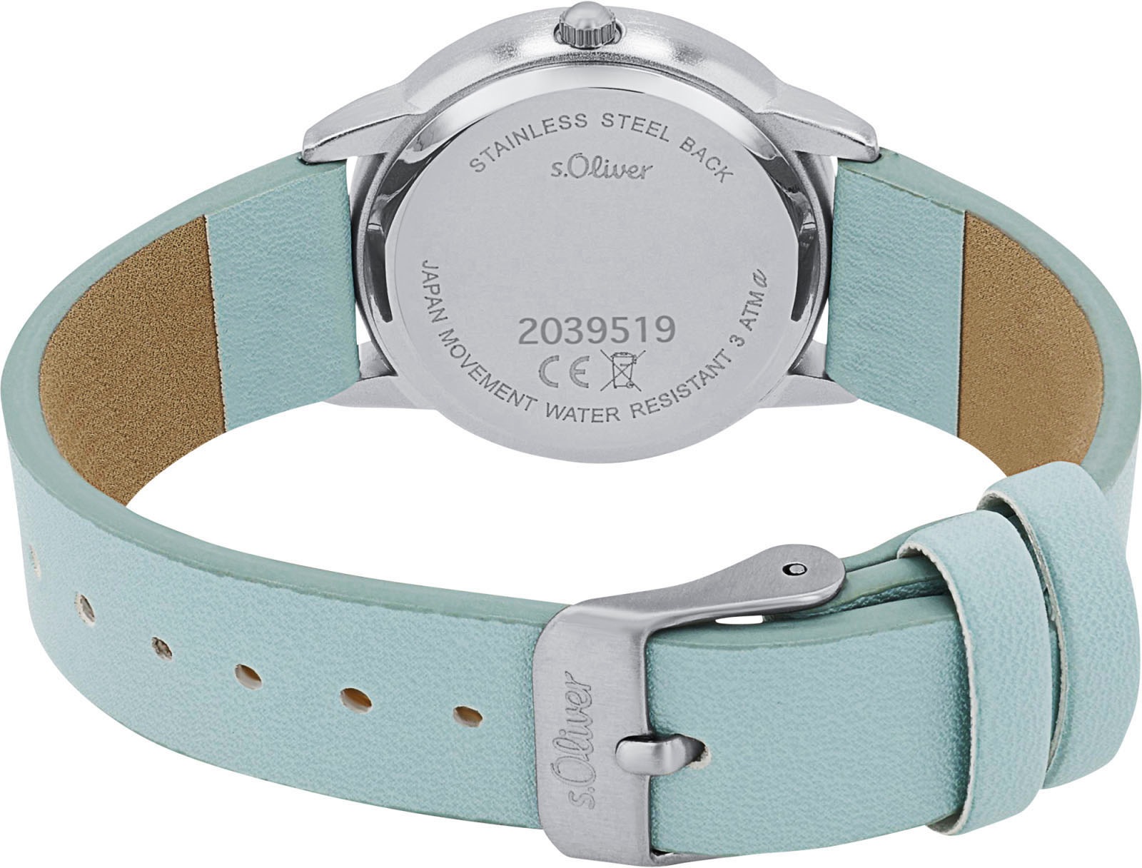 s.Oliver Quarzuhr, Armbanduhr, Kinderuhr, Mädchen, Schmetterling, Geschenkidee