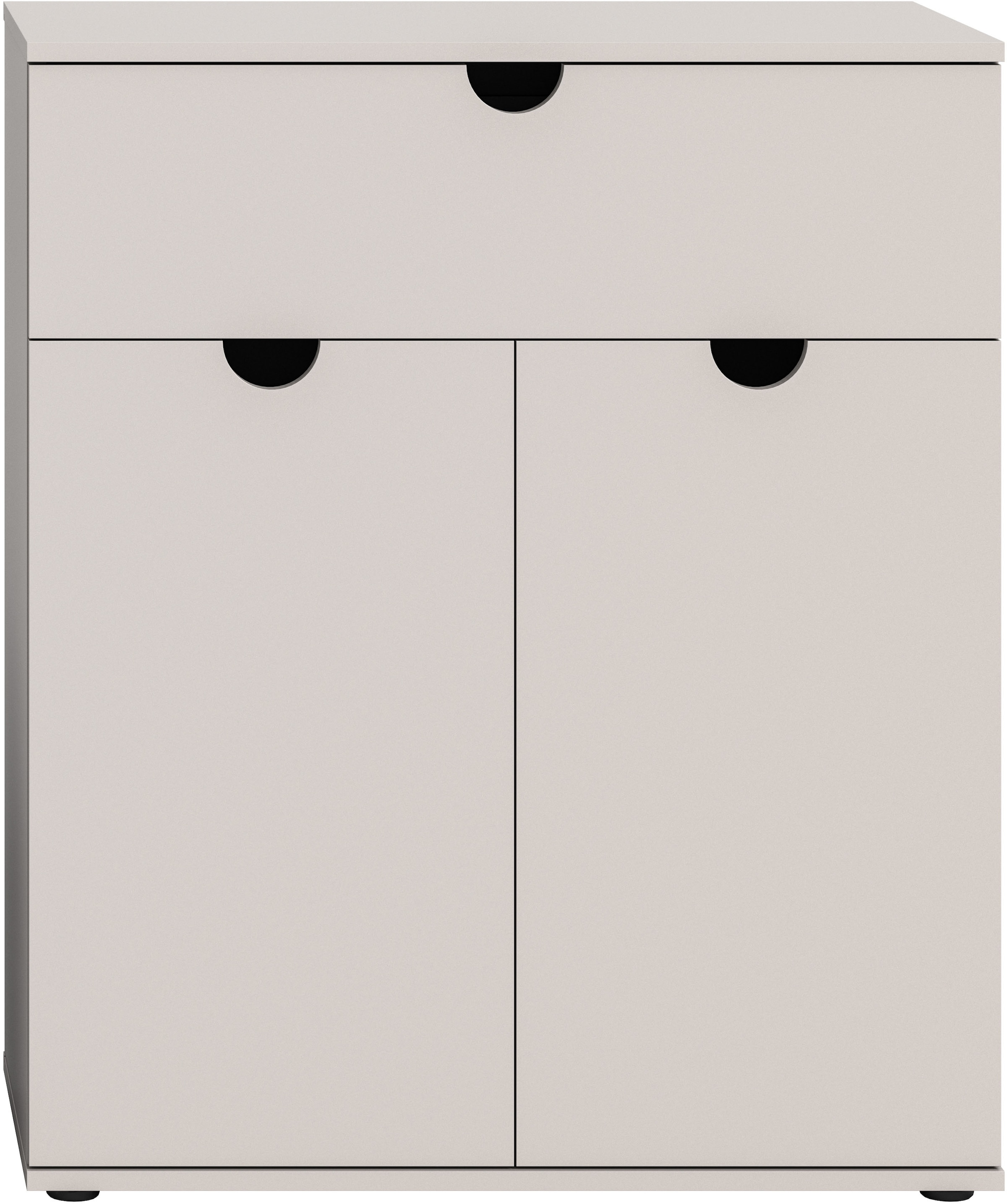 INOSIGN Schuhkommode »Mataro, Breite 80 cm, 2 Türen, 1 Schubkasten, 2 Fächer«, Kommode, Schuhschrank, Dielenschrank, Anrichte, Sideboard