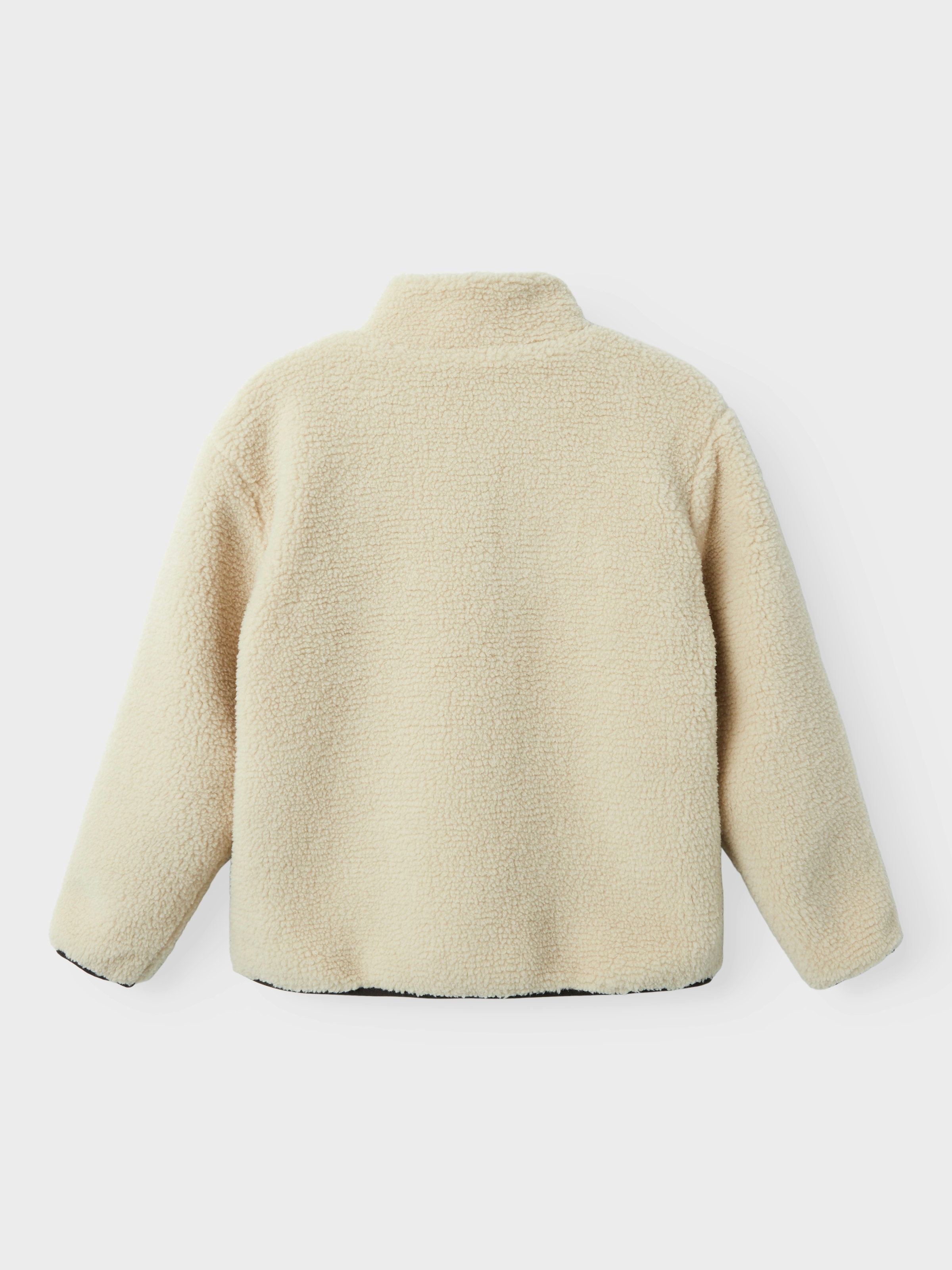 Name It Fleecejacke »NKFMONICA TEDDY JACKET« ohne Kapuze