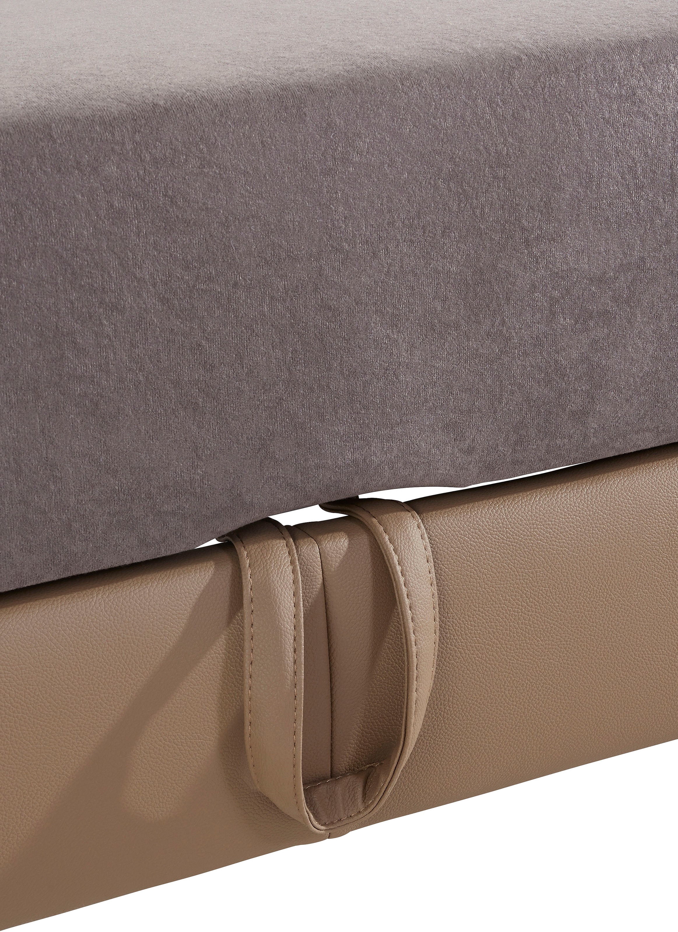 exxpo - sofa fashion Ecksofa »Elio, kompakt und komfortabel, bequem und zeitloses Design, L-Form«, wahlweise mit Bettfunktion