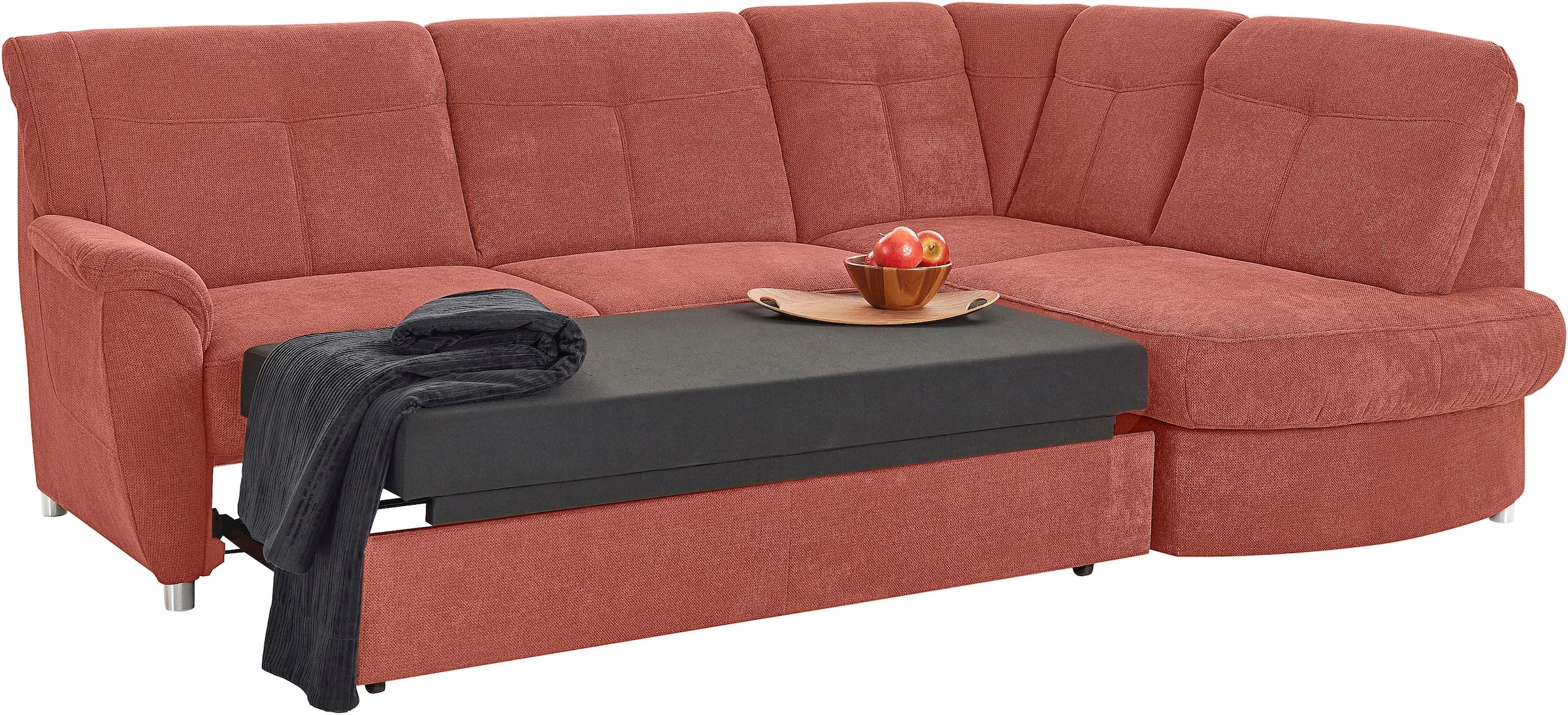 sit&more Ecksofa "Sonoma L-Form", wahlweise mit Bettfunktion und Bettkasten günstig online kaufen