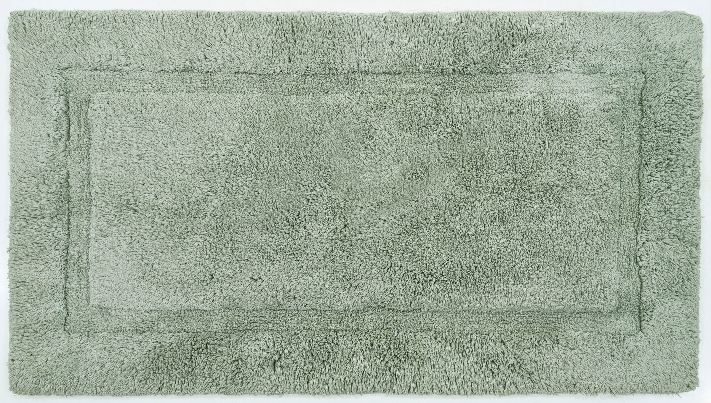 OTTO PRODUCTS Badematte »Leni« Höhe 14 mm rutschhemmend beschichtet fußbodenheizungsgeeignet strapazierfähig Hoch-Tief-Effekt, mit Bordüre, auch...