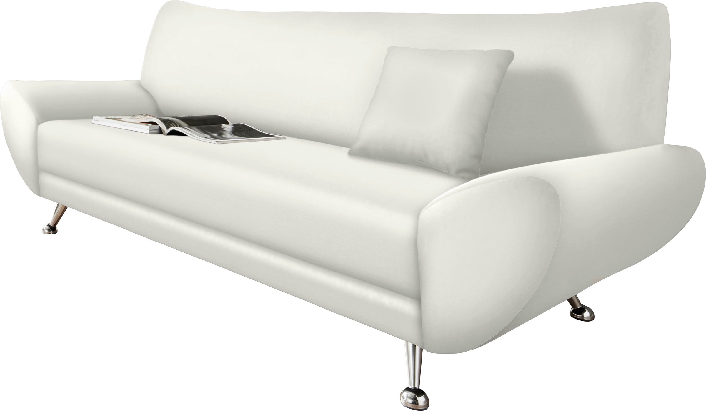 INOSIGN 3-Sitzer "Saltare elegant und komfortabel, toller Designfuß" günstig online kaufen