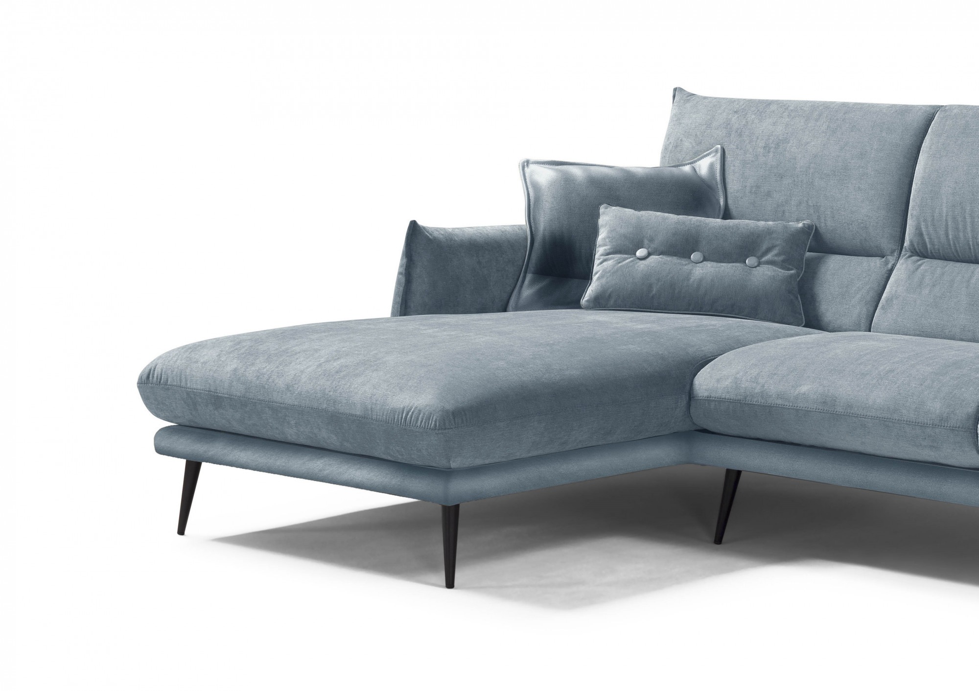 Egoitaliano Ecksofa »FUNNY, hochwertiges & aktuelles Design, bequeme Rücken günstig online kaufen