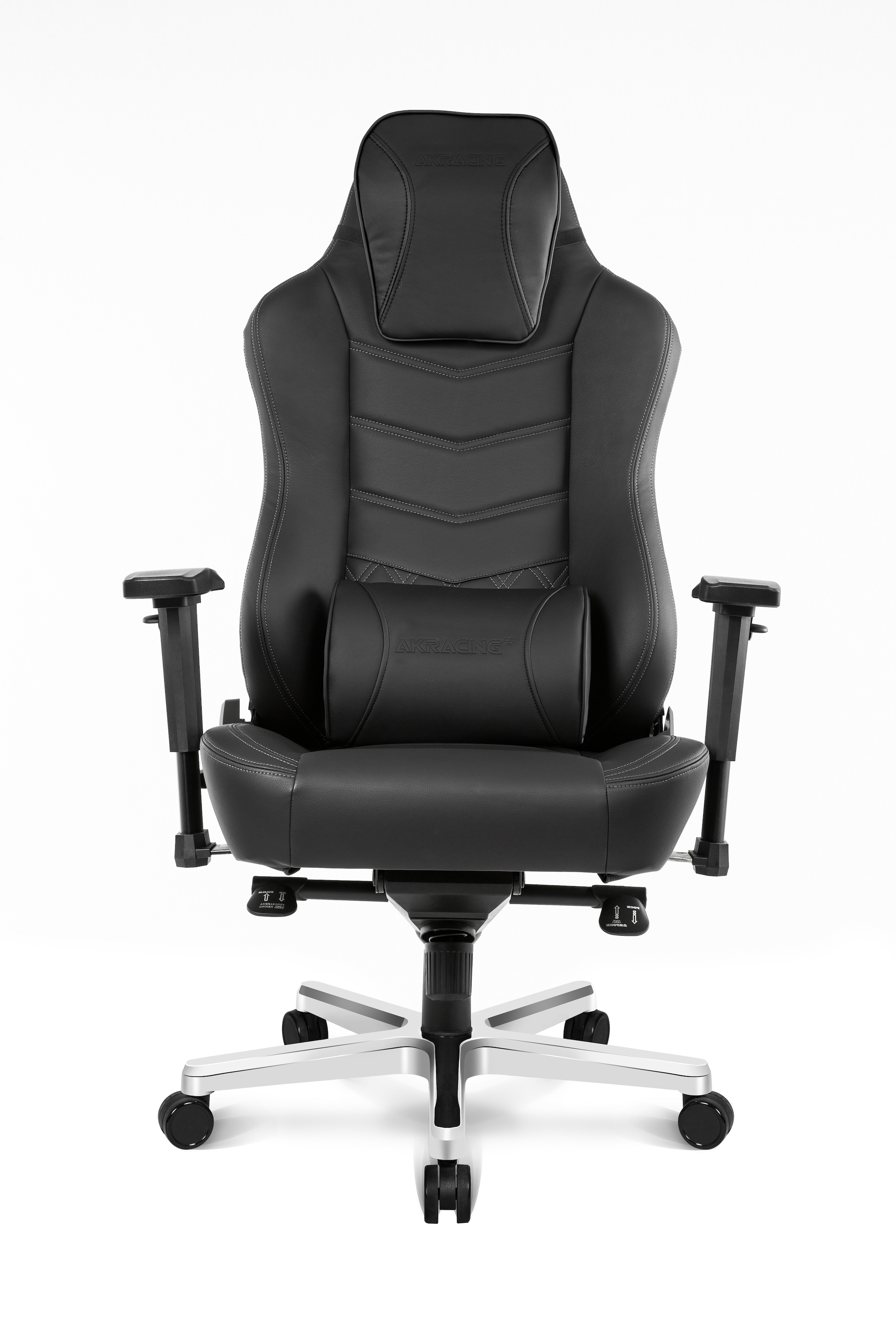 16. Bild von AKRacing Gaming-Stuhl »Office Onyx Deluxe«, Kunstleder-Echtleder, ergonomisch, höhenverstellbar Schreibtischstuhl