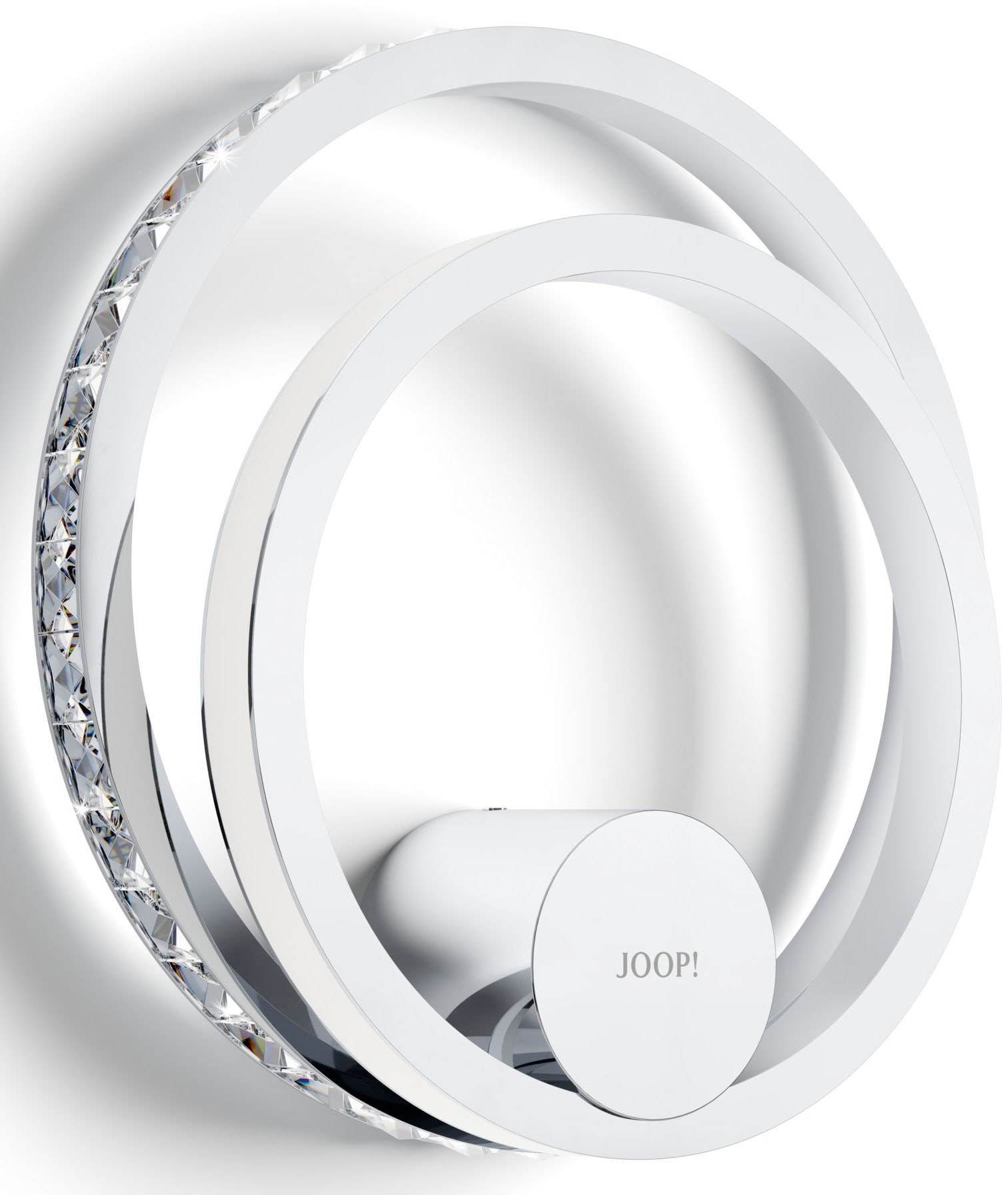Joop! LED Wandleuchte »CUBE fest einzelnem LIGHTS«, bestellen eingebauten auf und Premium-LED Raten mit Kornblumen-Dekor
