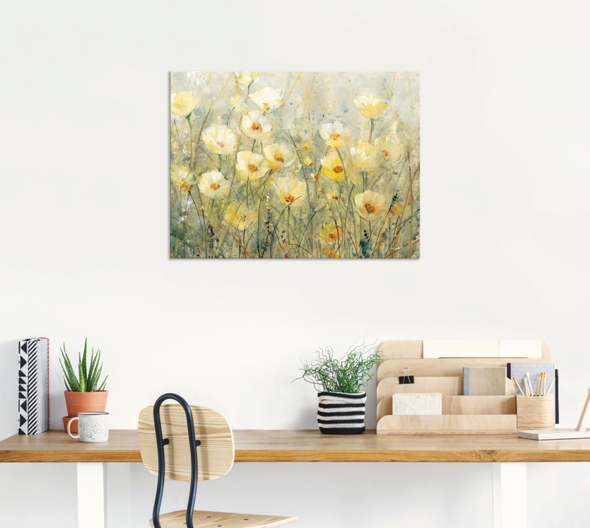 Artland Wandbild »Sommer in voller Blüte I«, Blumenwiese, (1 St.), als Alubild, Outdoorbild, Leinwandbild, Poster, Wandaufkleber