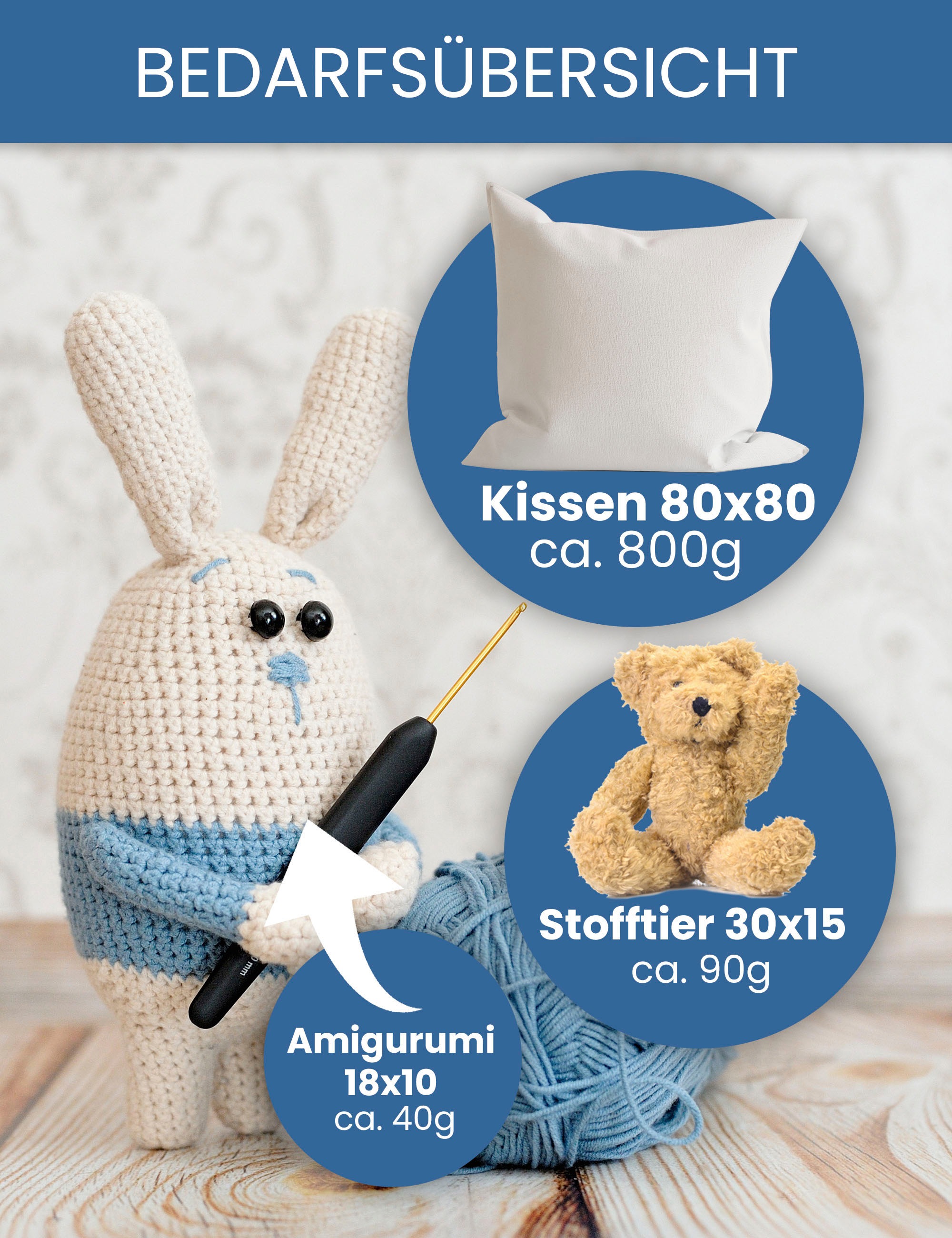 Primaflor-Ideen in Textil Kissenfüllung »PES Faserbällchen Füllmaterial«, Füllmaterial für Kissen, Kuscheltiere & Puppen, Möbel, waschbar