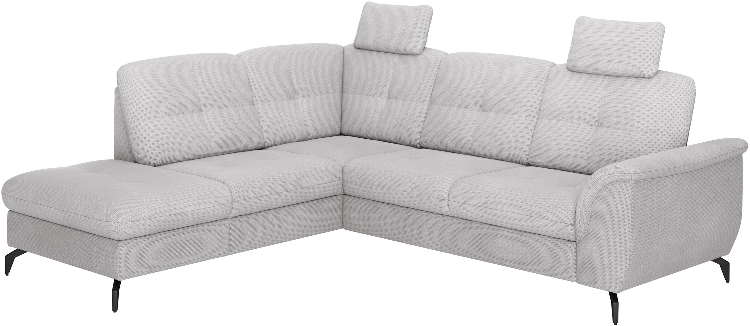 sit&more Ecksofa »Zora L-Form«, wahlweise mit Bettfunktion und Bettkasten