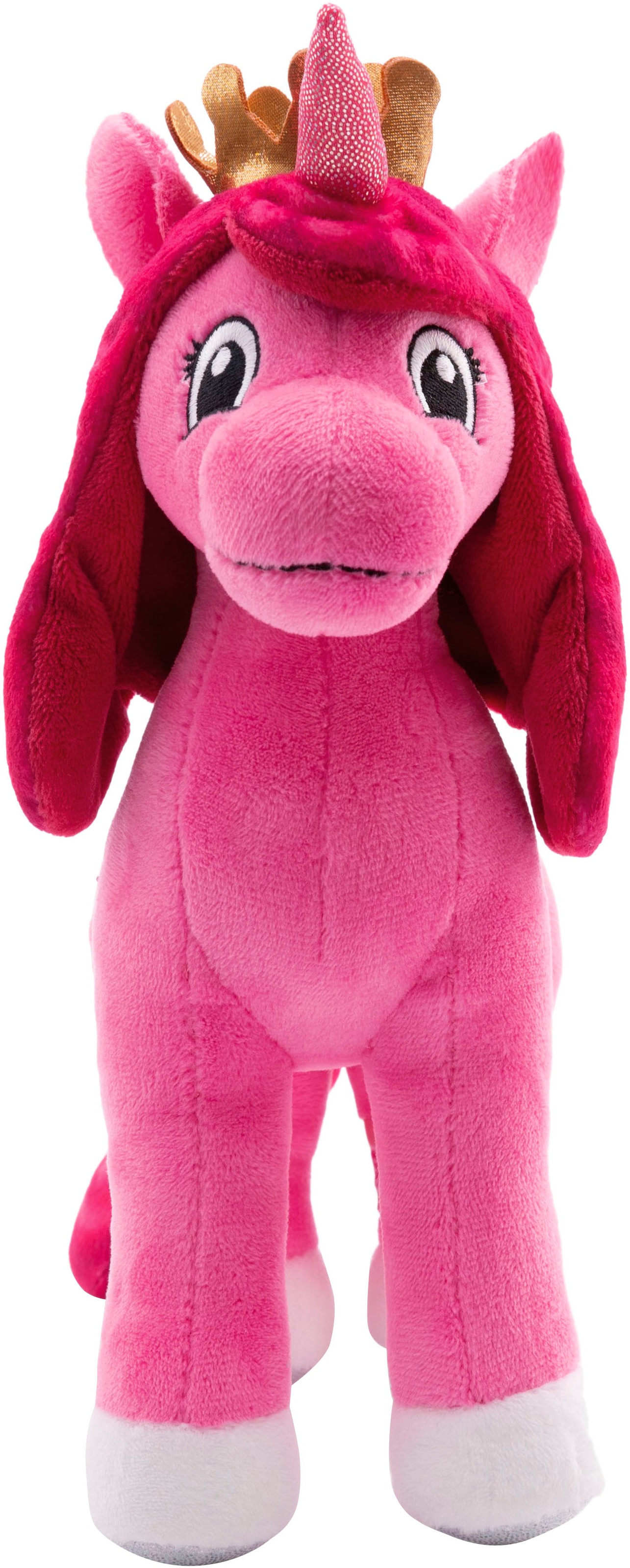 Nici Kuscheltier »Lissy PONY, Einhorn Selina rosa-pink, 22 cm«, stehend