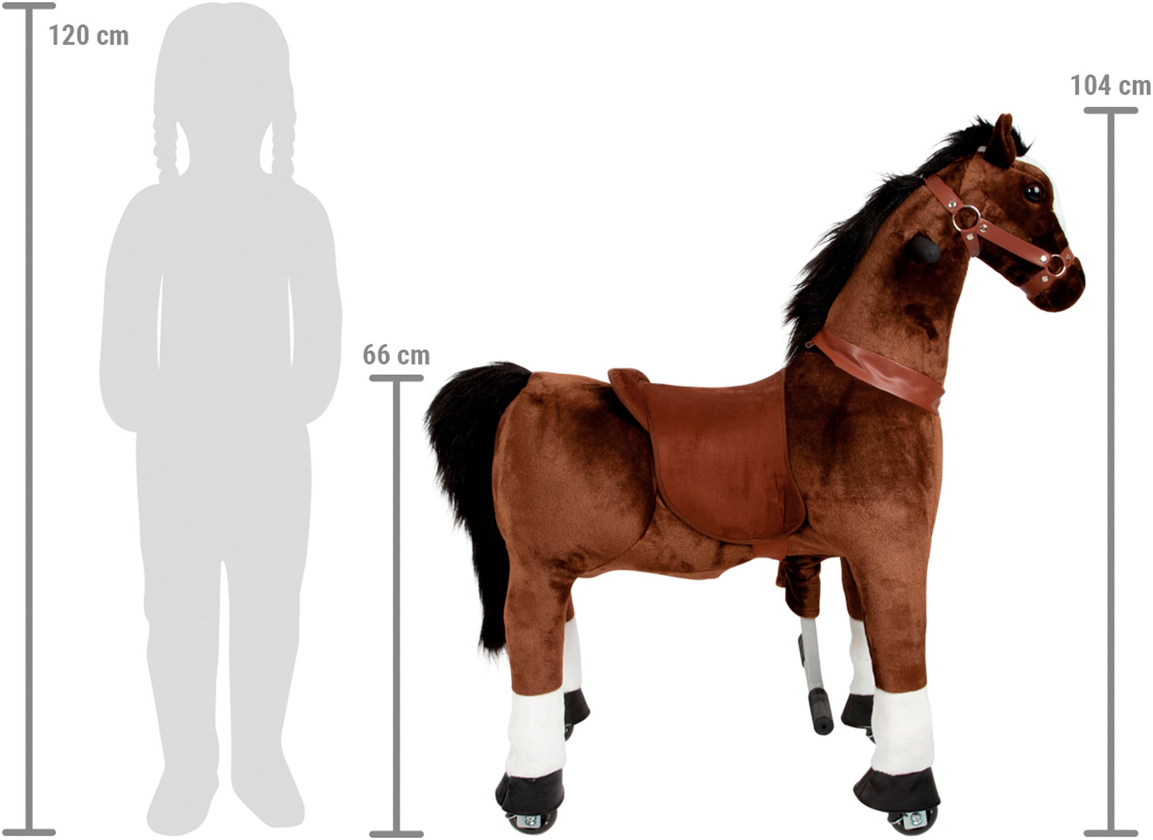 Small Foot Reitpferd »Reitpferd auf Rollen«
