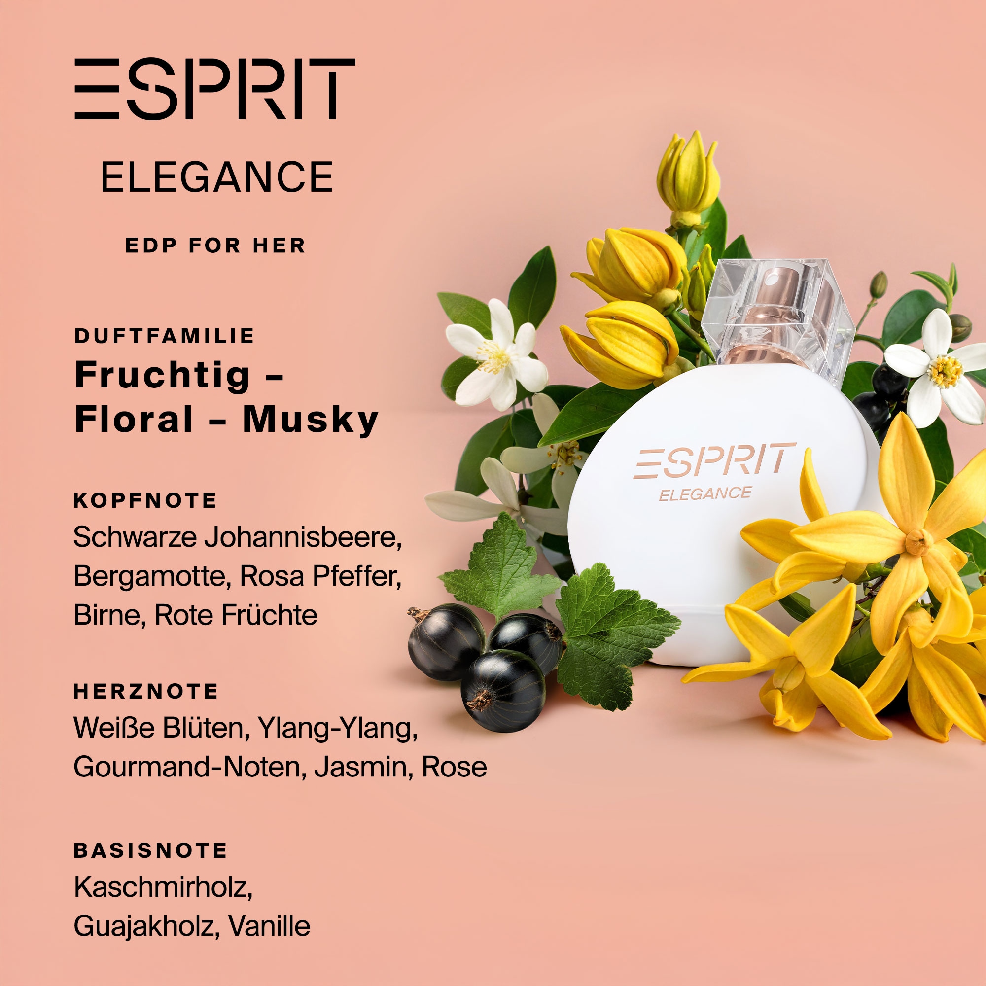 Esprit Eau de Parfum »ESPRIT ELEGANCE for her EdP 20ml«