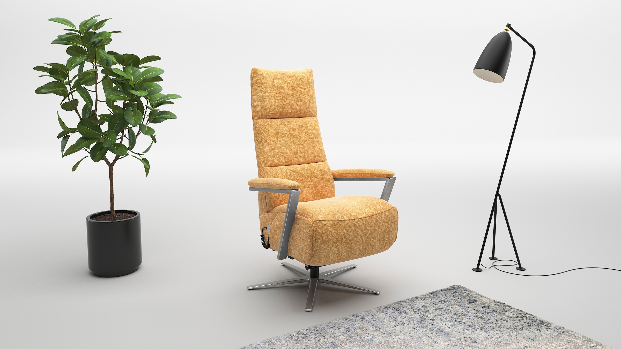 sit&more TV-Sessel »Vario Comfort, inkl. Kopfteilverstellung & 360° Drehfun günstig online kaufen