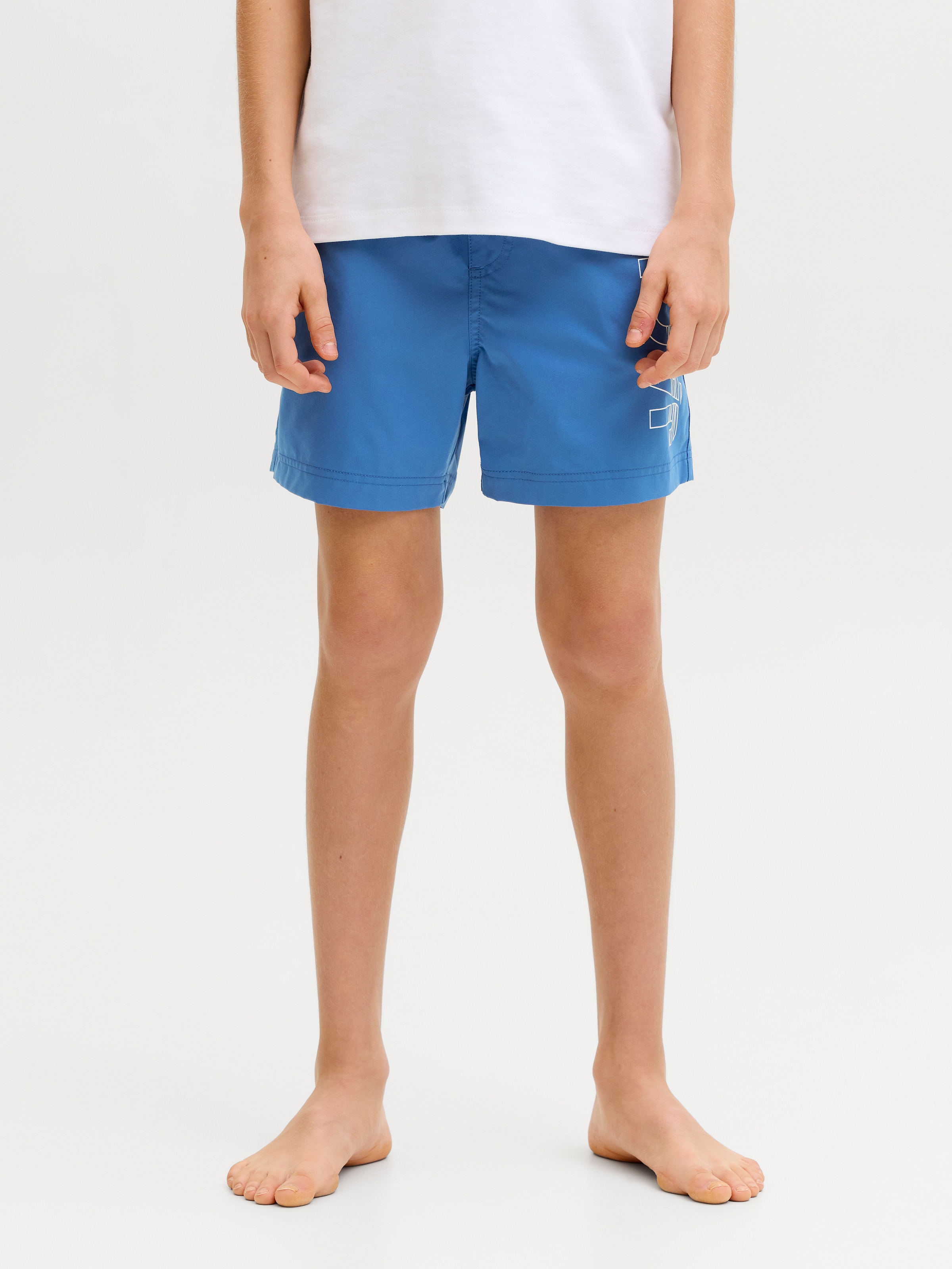 Jack & Jones Junior Badeshorts »JPSTMAUI WAVE LOGO SWIM SHORTS SN JNR«