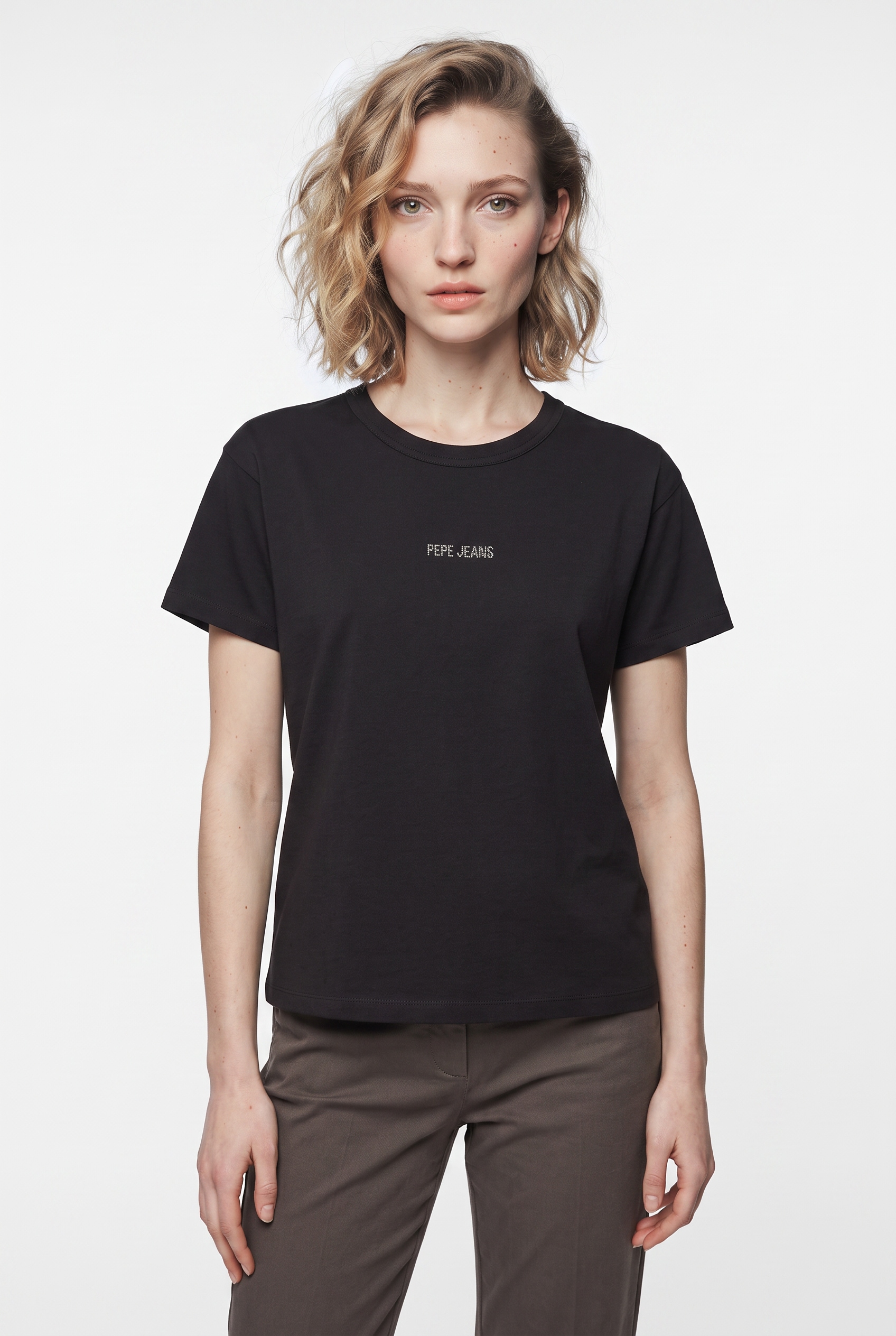 Pepe Jeans T-Shirt »BEMA« mit Logoschriftzug, Baumwolle