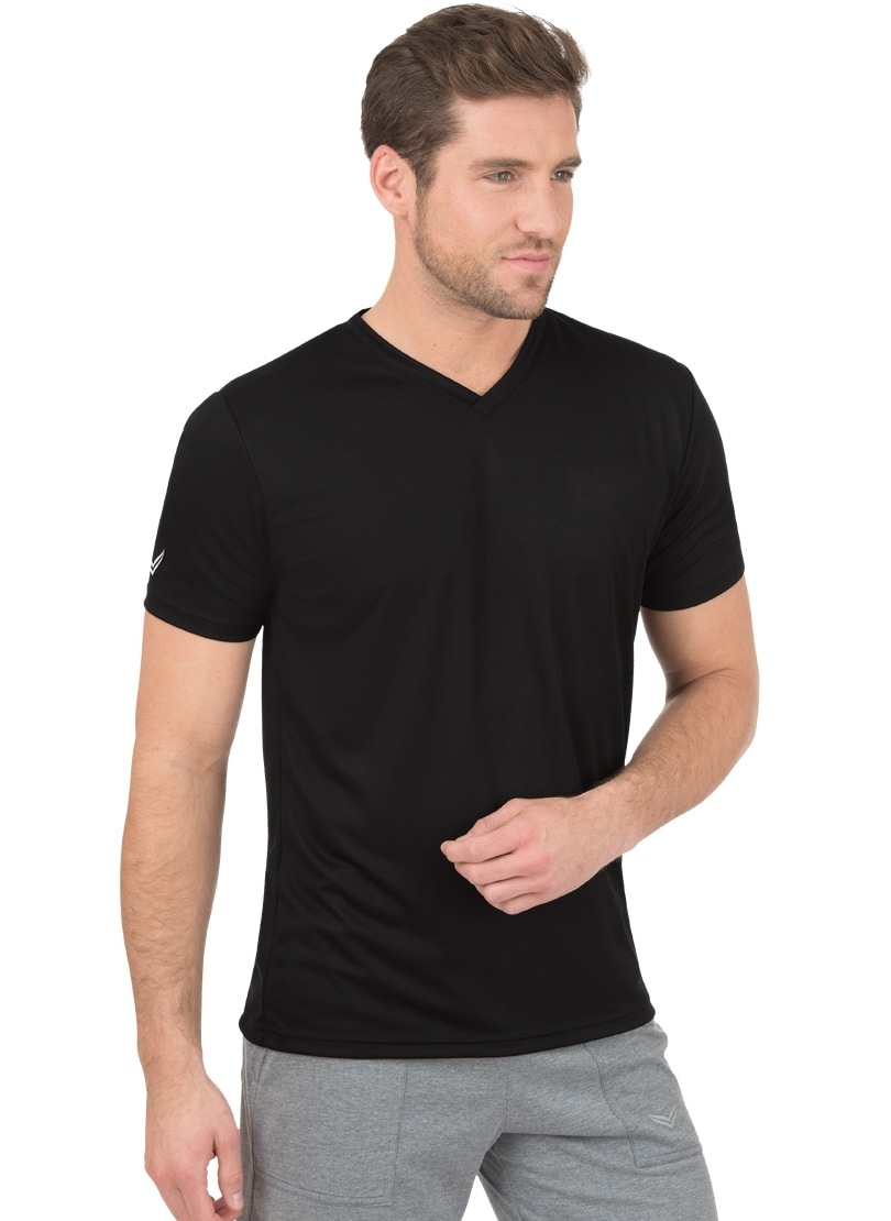 Trigema T-Shirt »TRIGEMA V-Shirt COOLMAX®« bei online