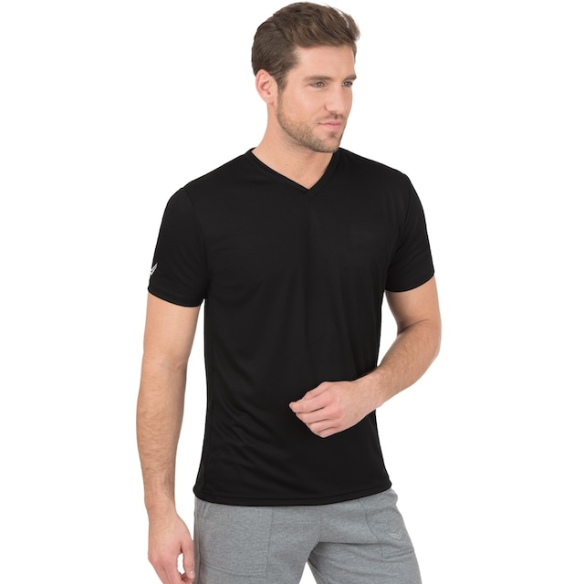 Trigema T-Shirt »TRIGEMA V-Shirt COOLMAX®« online bei
