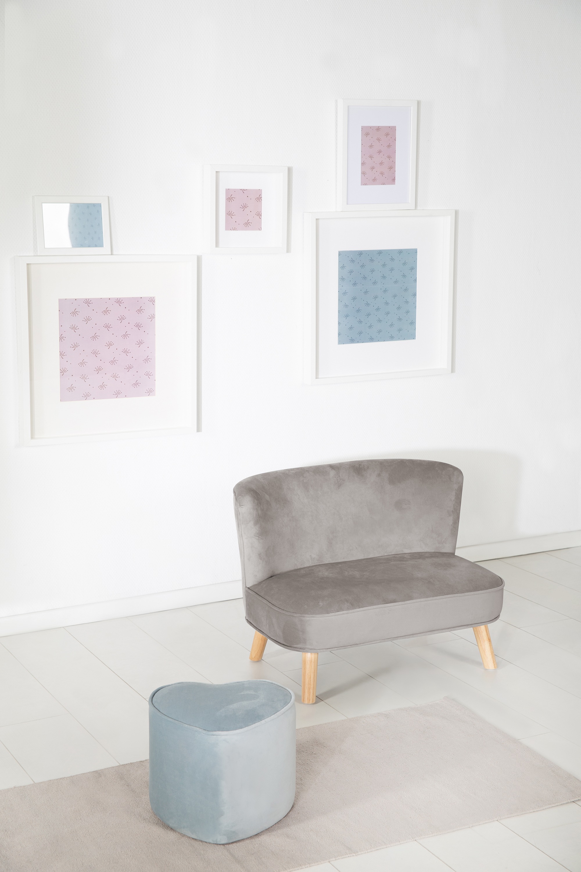 roba® Kindersofa »Lil Sofa«, mit Holzfüßen