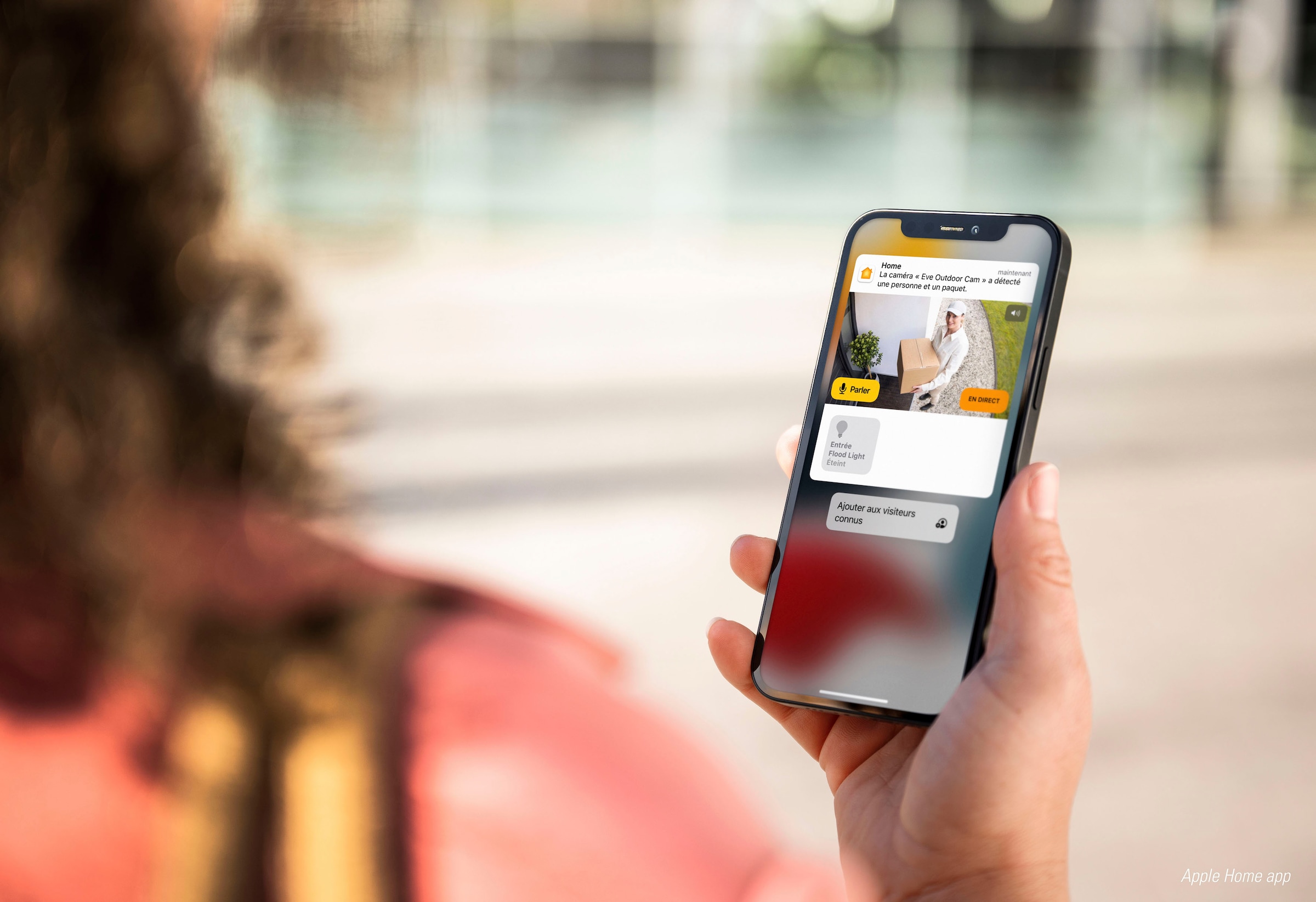 EVE Überwachungskamera »Outdoor Cam (HomeKit)«, Außenbereich