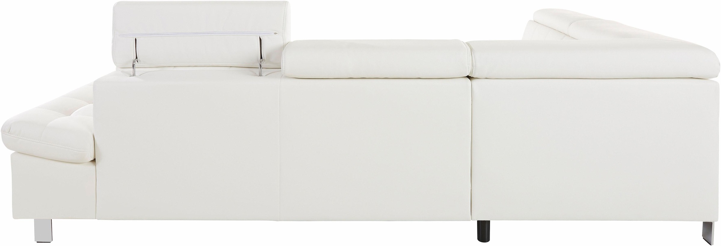 sit&more Ecksofa »Limit L-Form«, wahlweise mit Bettfunktion und Bettkasten