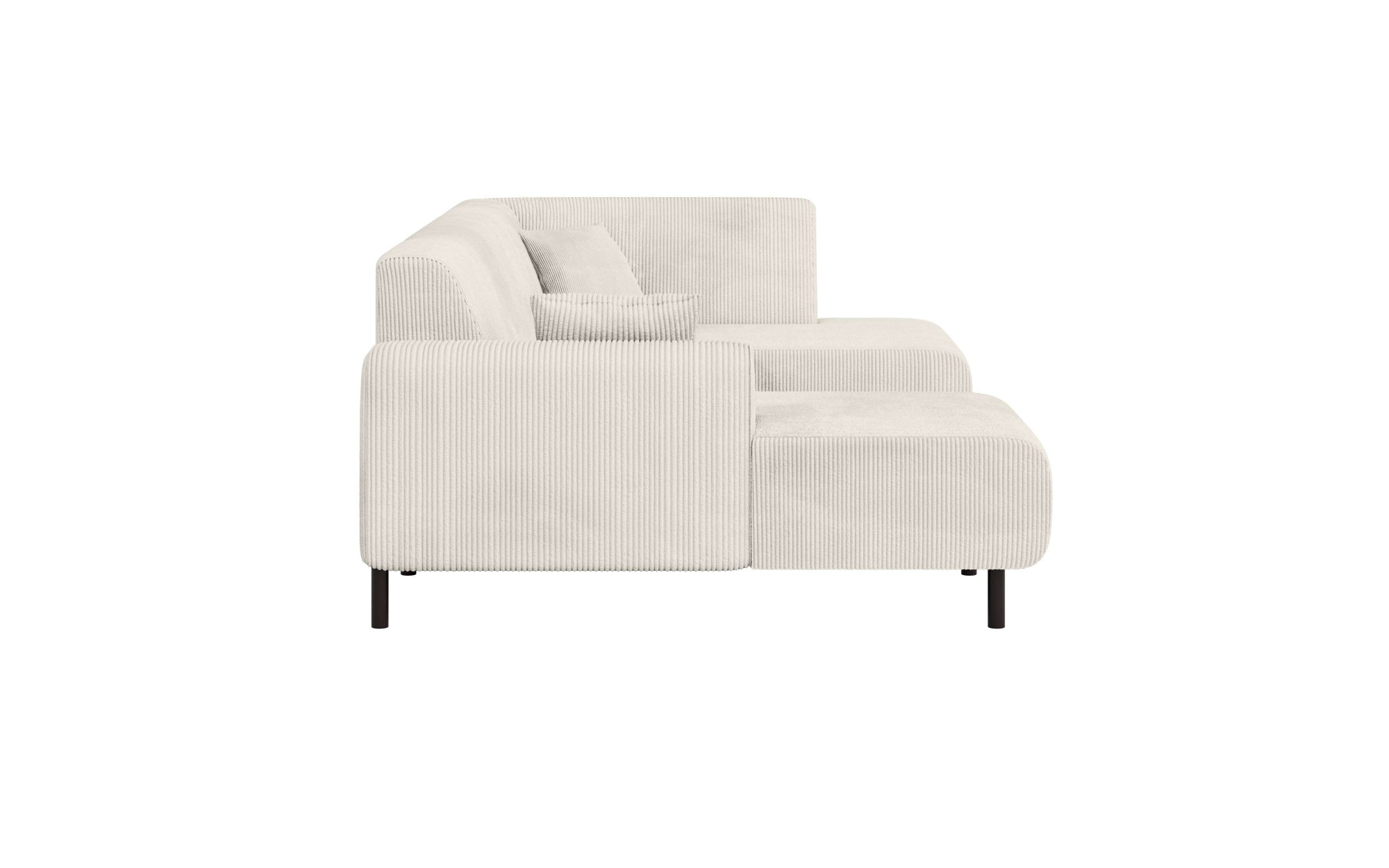 Home affaire Wohnlandschaft »ARROS U-Form mit Wellenunterfederung, Maße B/T/H: 300/163/81 cm«, incl. Zierkissen, mit Recamiere links/rechts bestellbar, auch in Cord