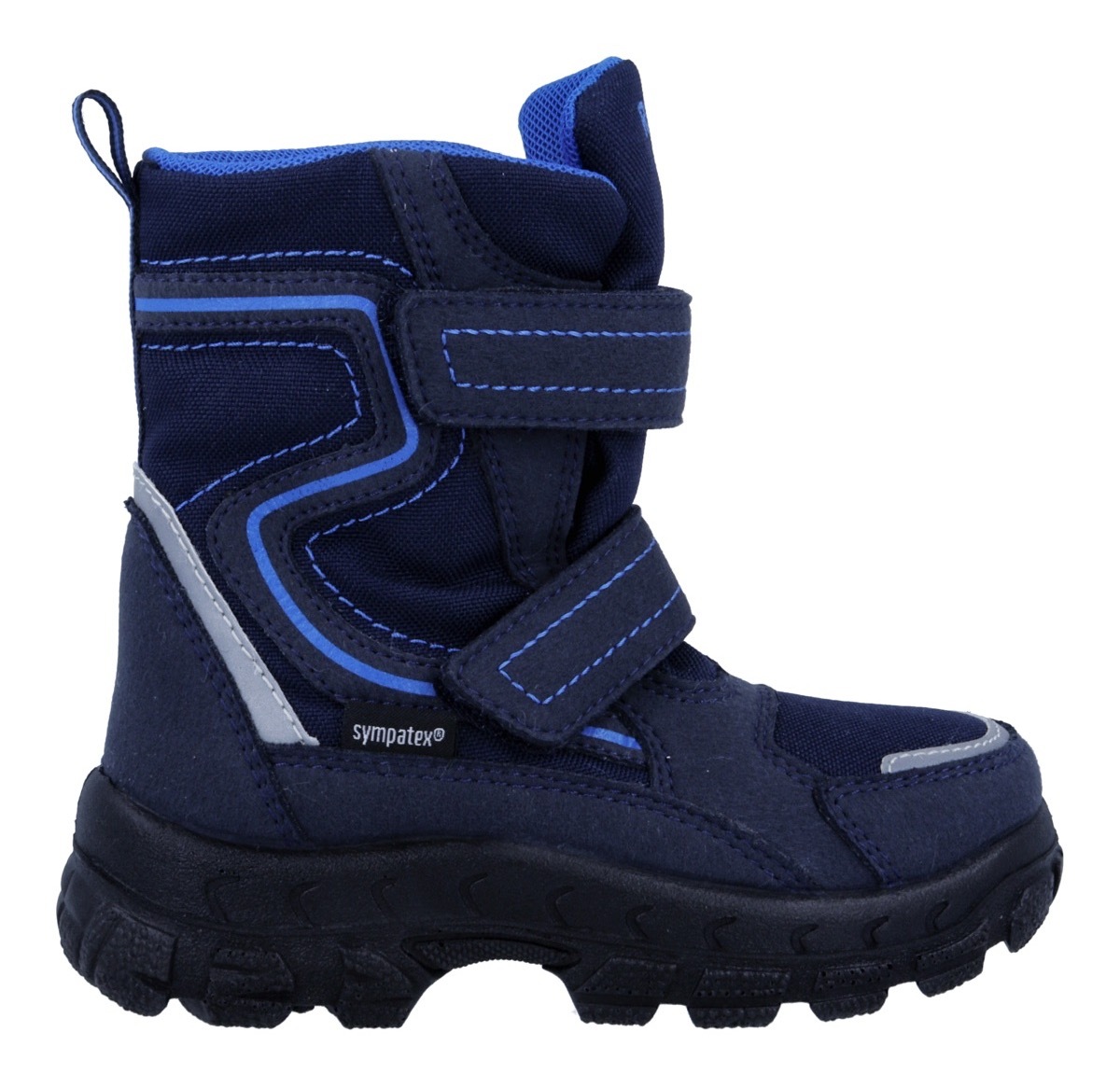 Richter Winterstiefel »Davos WMS: Weit«, Klettstiefel in Schuhweite: Weit, Größenschablone zum Download