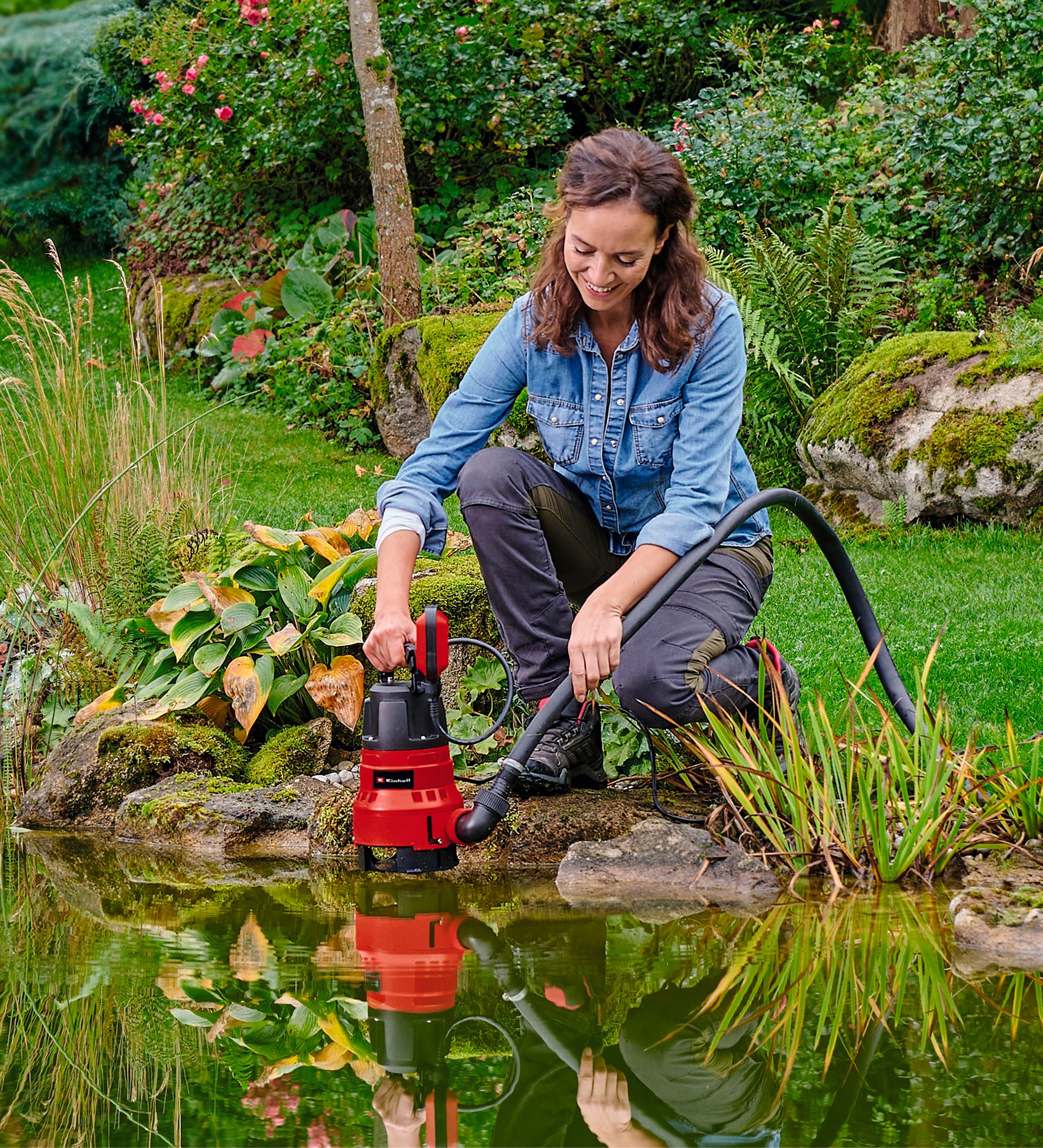 Einhell Schmutzwasserpumpe »GC-DP 7035 LL«, 16.000 l/h max. Fördermenge