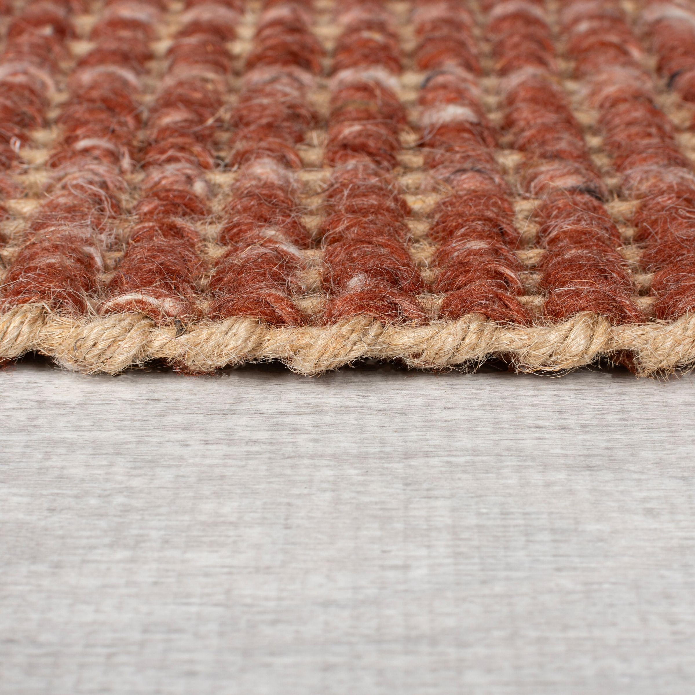 FLAIR RUGS Teppich »Jute Ombre«, rechteckig, 8 mm Höhe günstig online kaufen