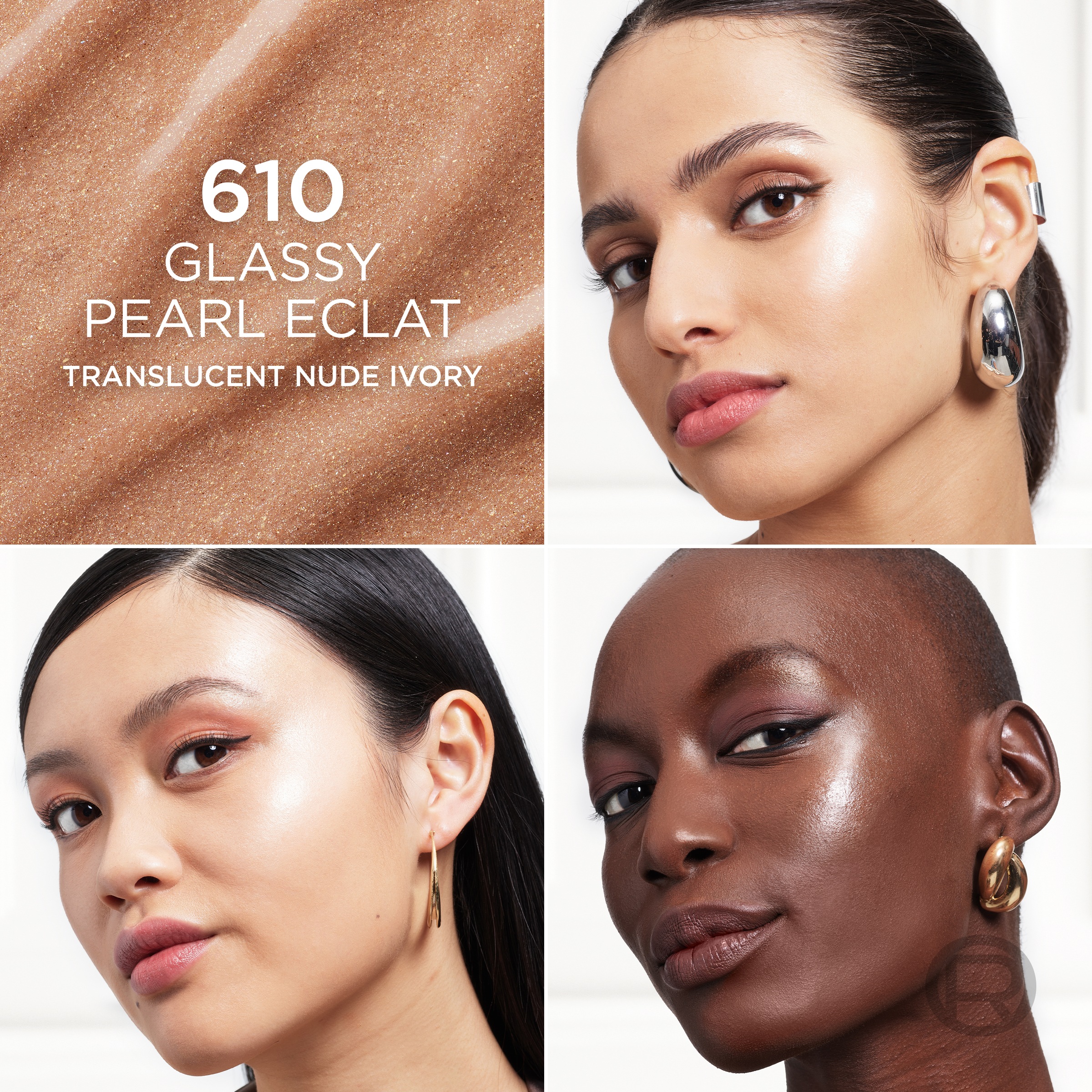L'ORÉAL PARIS Highlighter »L'Oréal Paris Lumi Le Glass Highlighter Stick«, Reflektierender Wet-Look, hält den ganzen Tag, einfach aufzutragen.