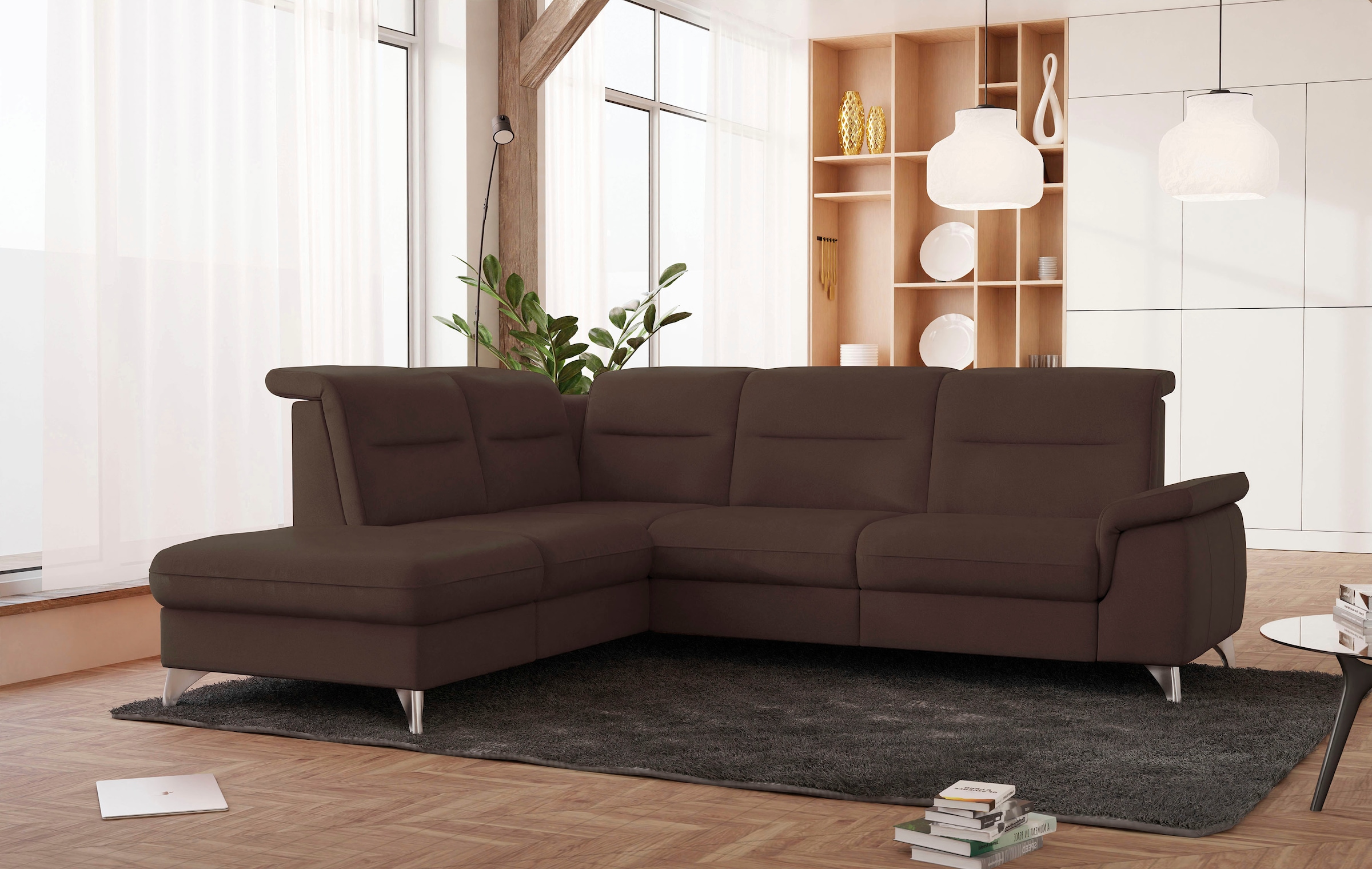 sit&more Ecksofa »Astoria L-Form«, wahlweise mit motorischer Relaxfunktion günstig online kaufen