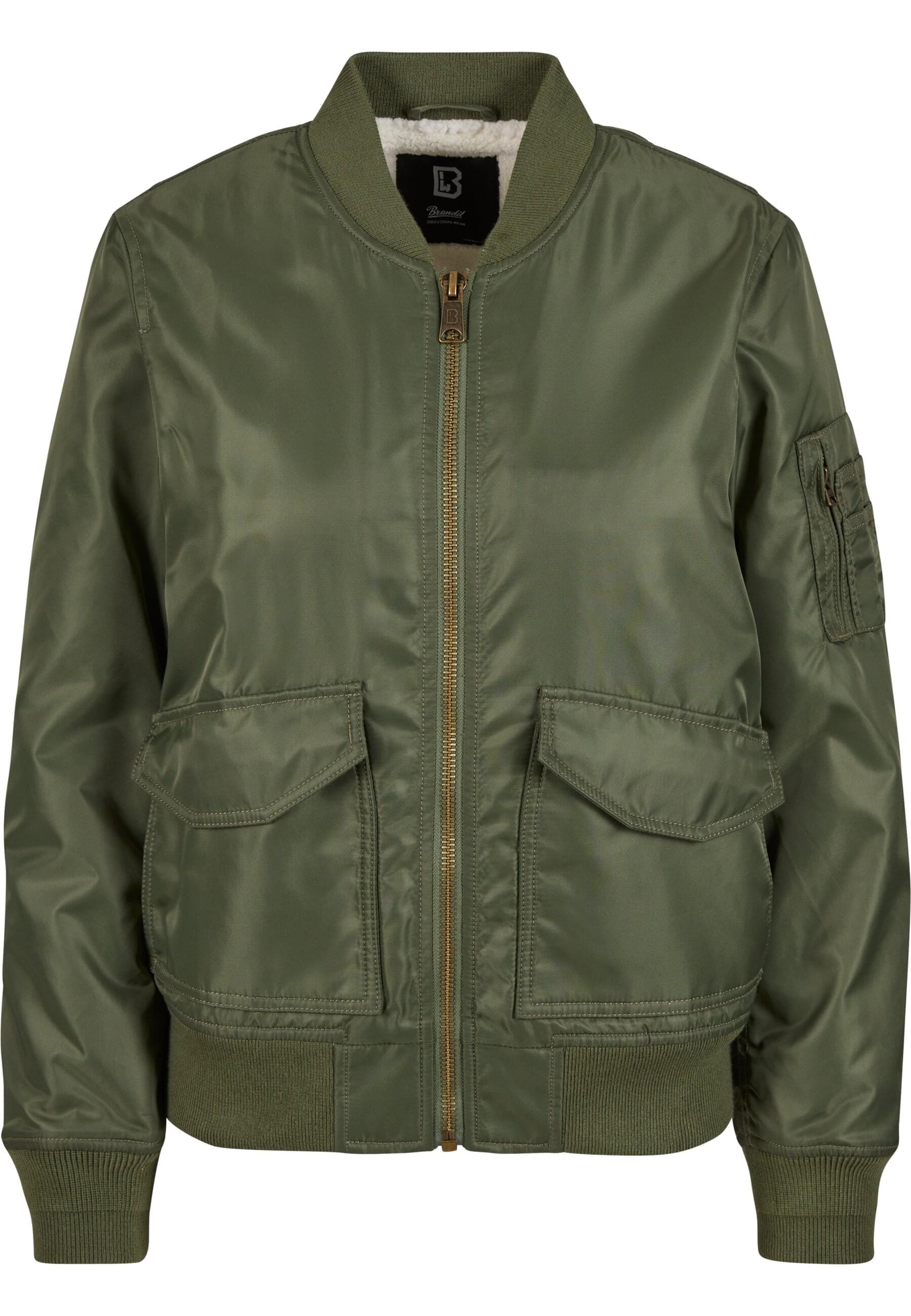 Brandit Bomberjacke »Brandit Brandit Women Sherpa Jacket« 1 Stk. tlg. ohne Kapuze