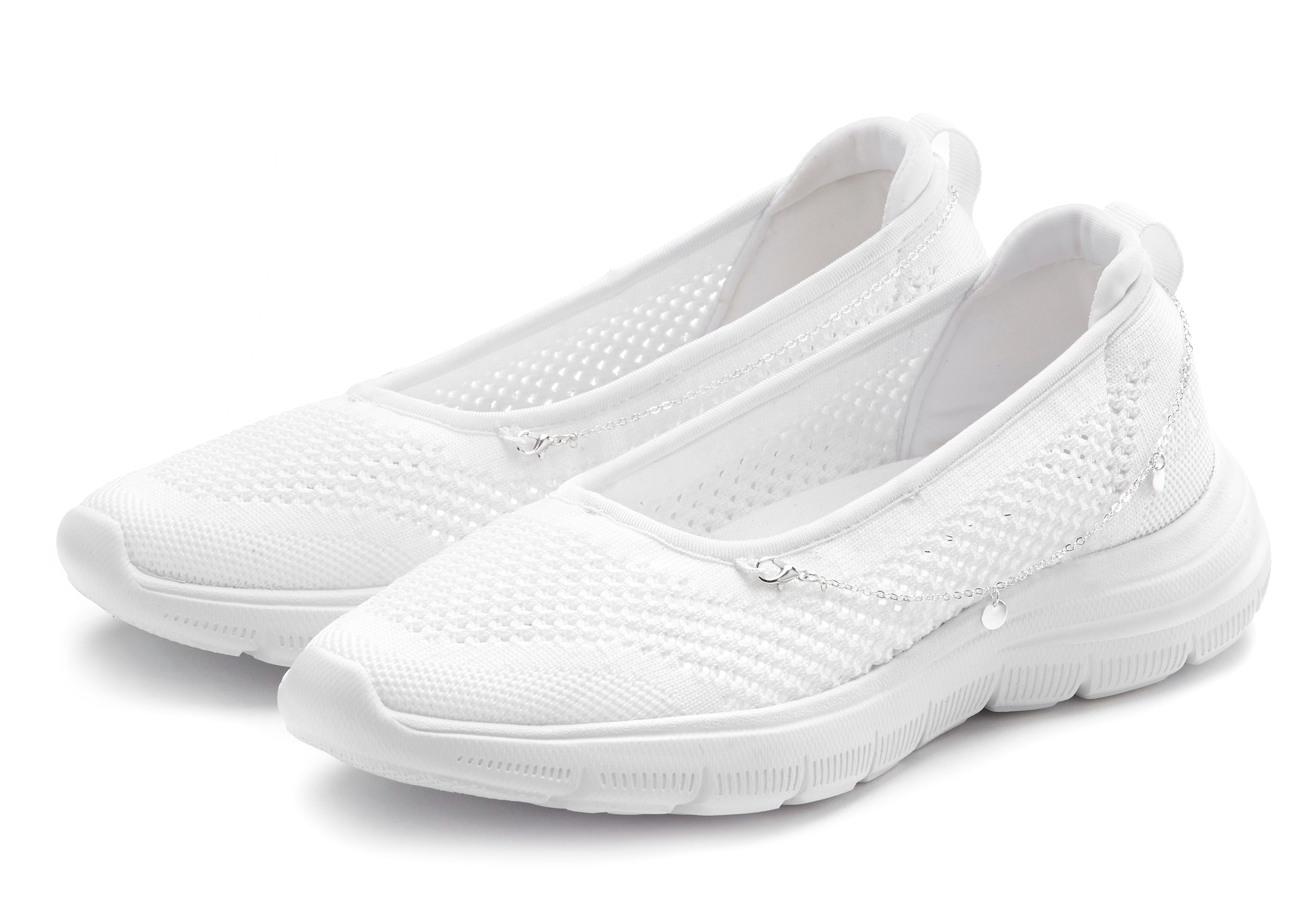 LASCANA Sneaker, Slip-On-Sneaker, Slipper, Ballerina, Halbschuhe VEGAN