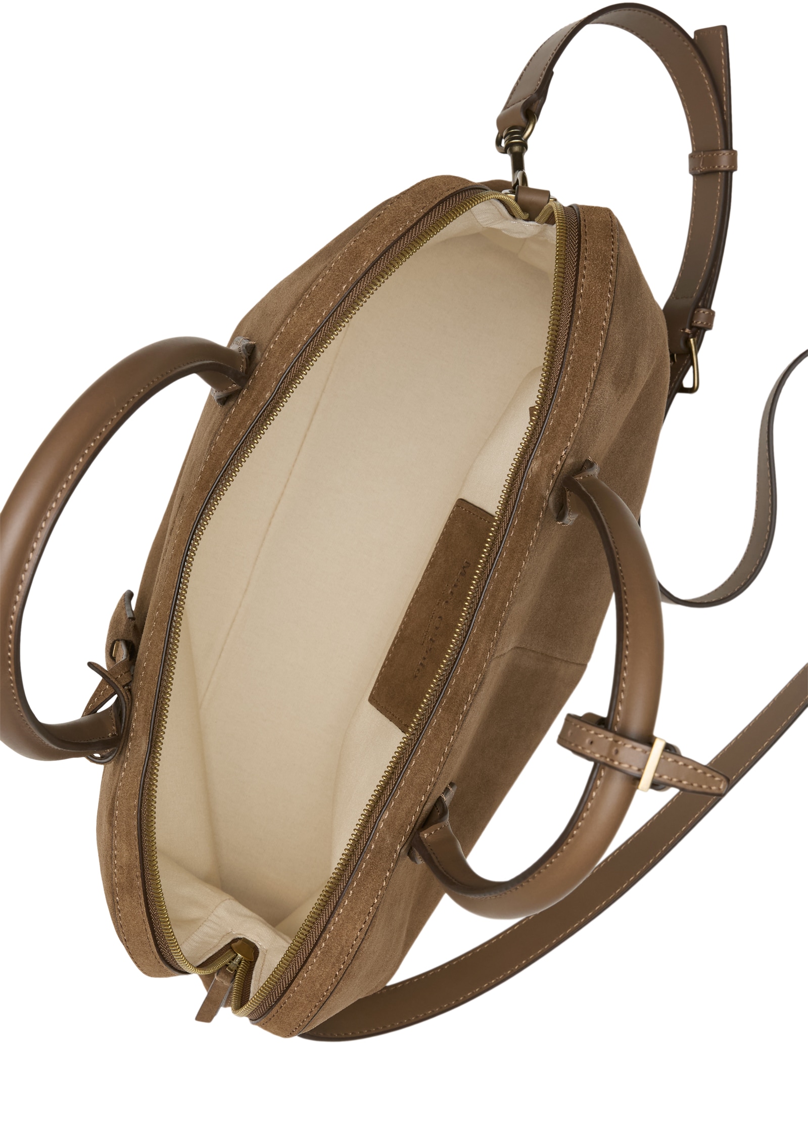 Marc O'Polo Accessories Shopper »Gaia« Henkeltasche Damen, Schultertasche mit abnehmbarem Lederanhänger